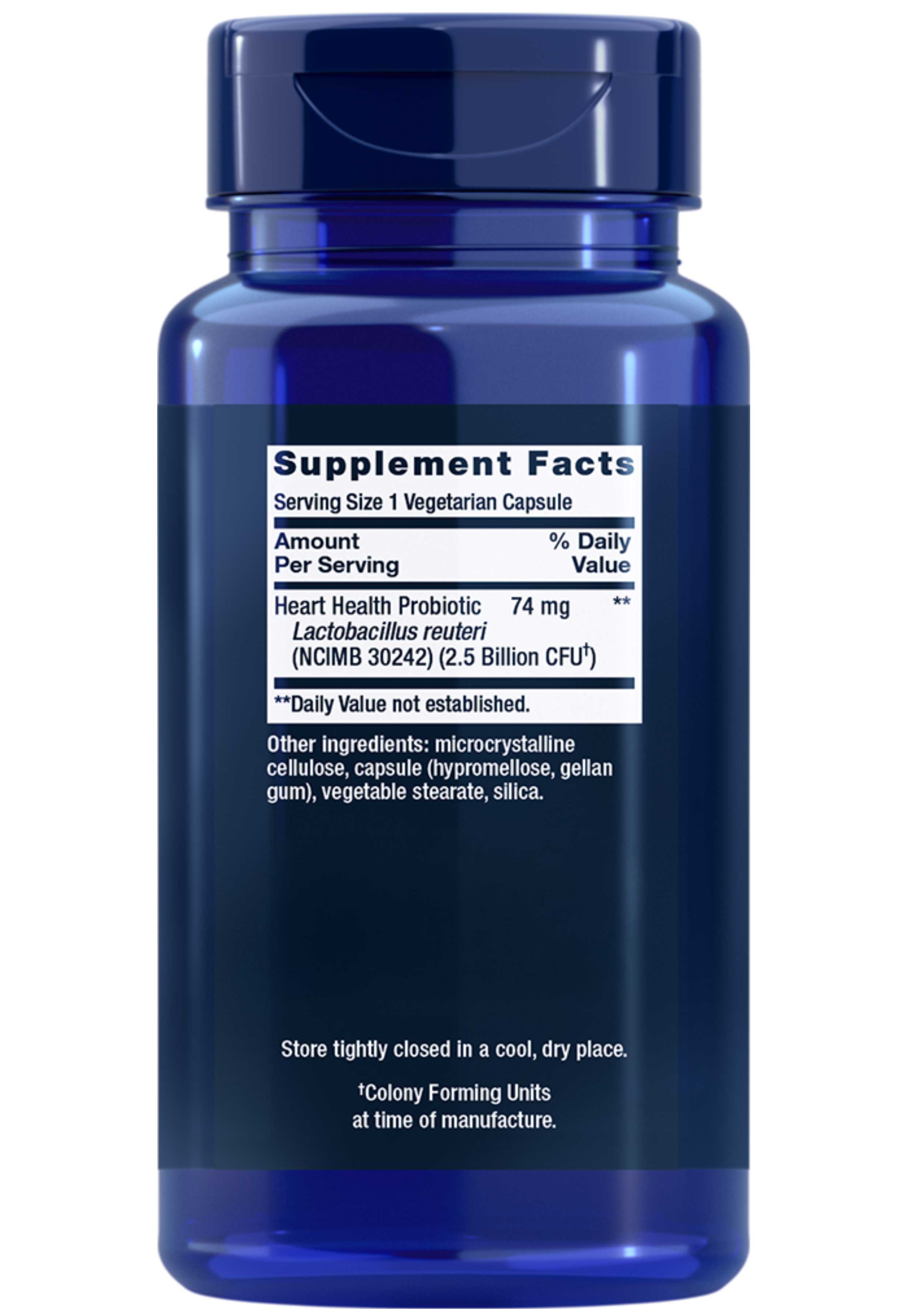 Life Extension FLORASSIST Heart Health Ingredients