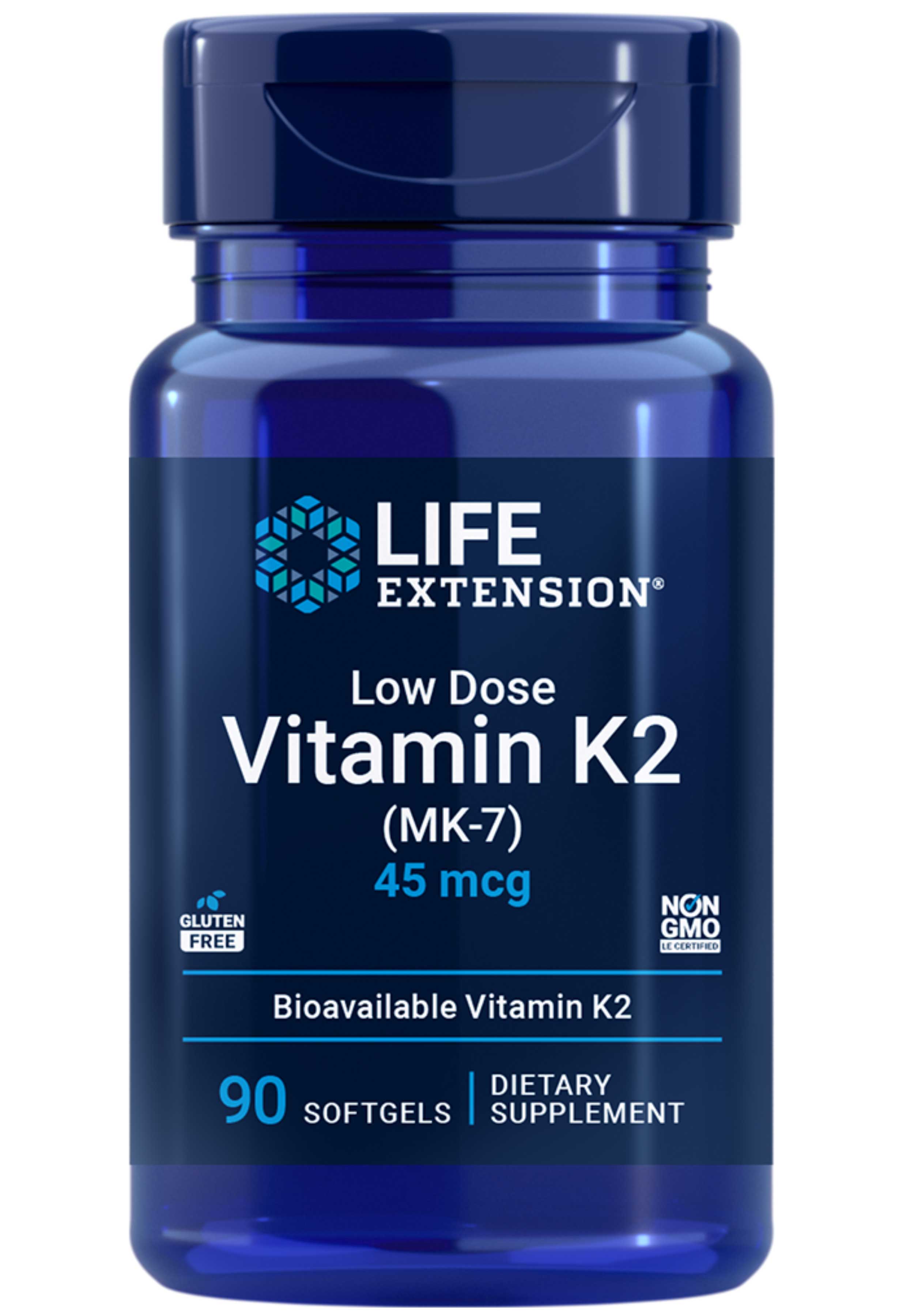 Life Extension Low Dose Vitamin K2 (MK-7)