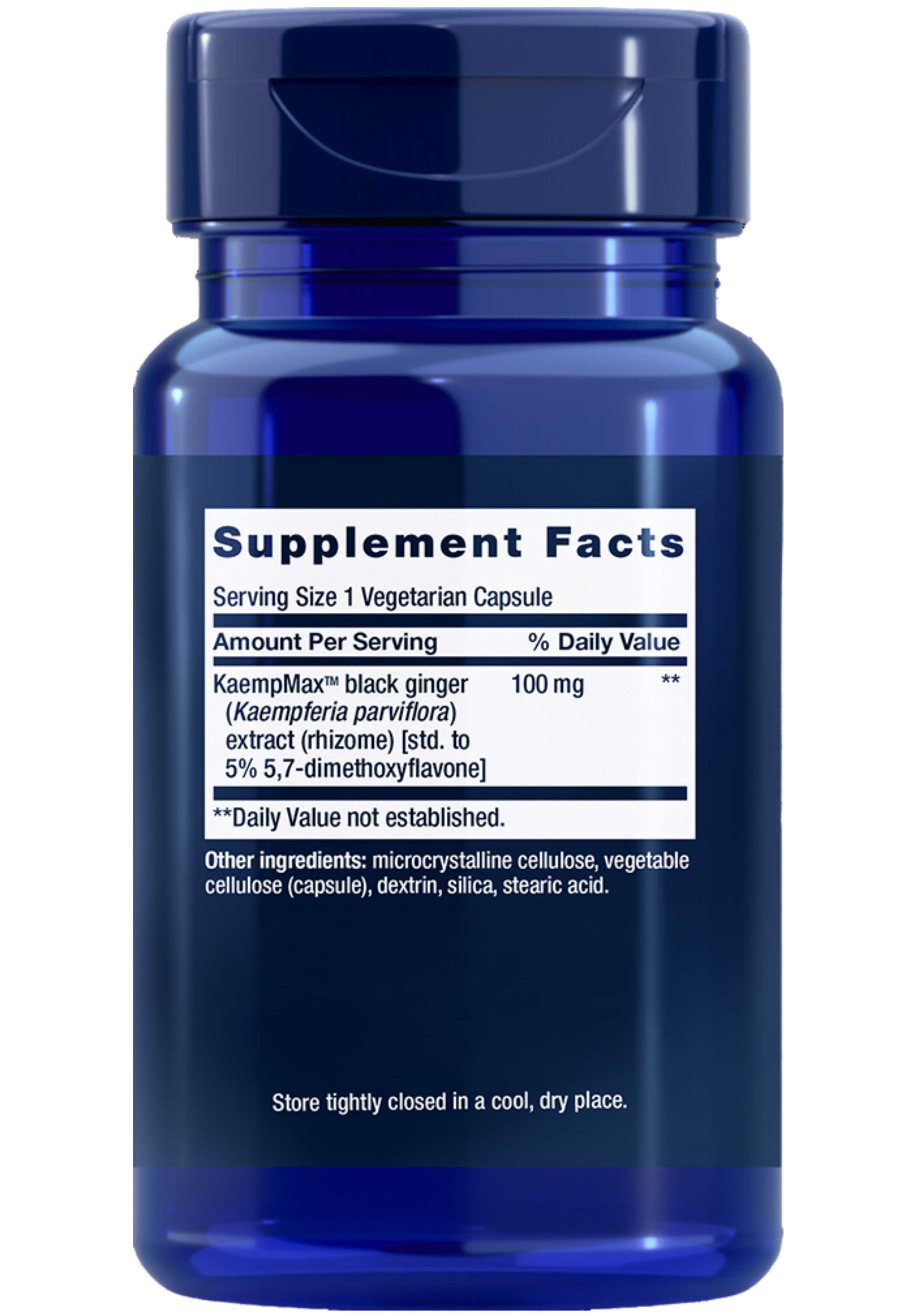 Life Extension Male Vascular Sexual Support Ingredients