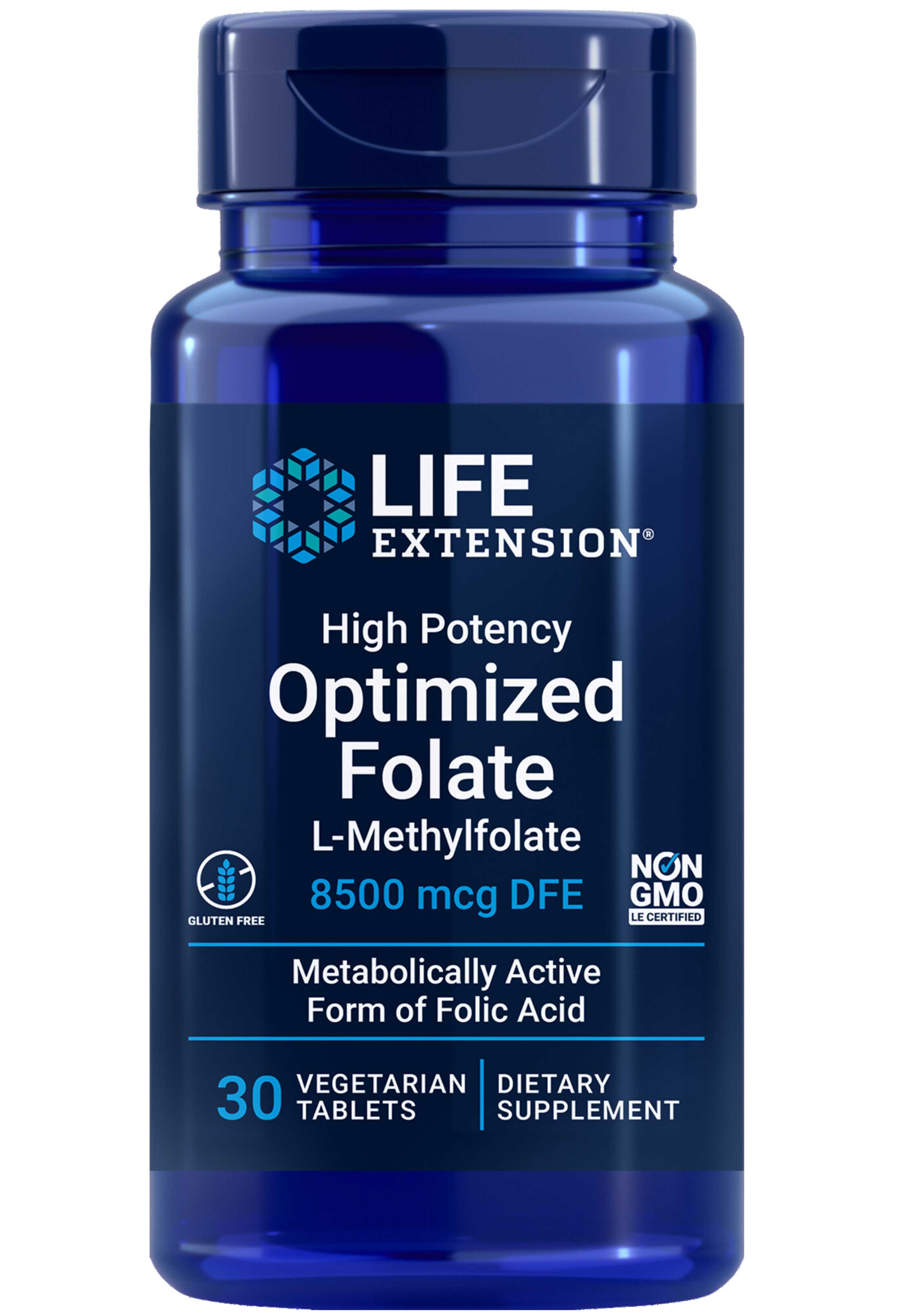 Life Extension Optimized Folate (High Potency)