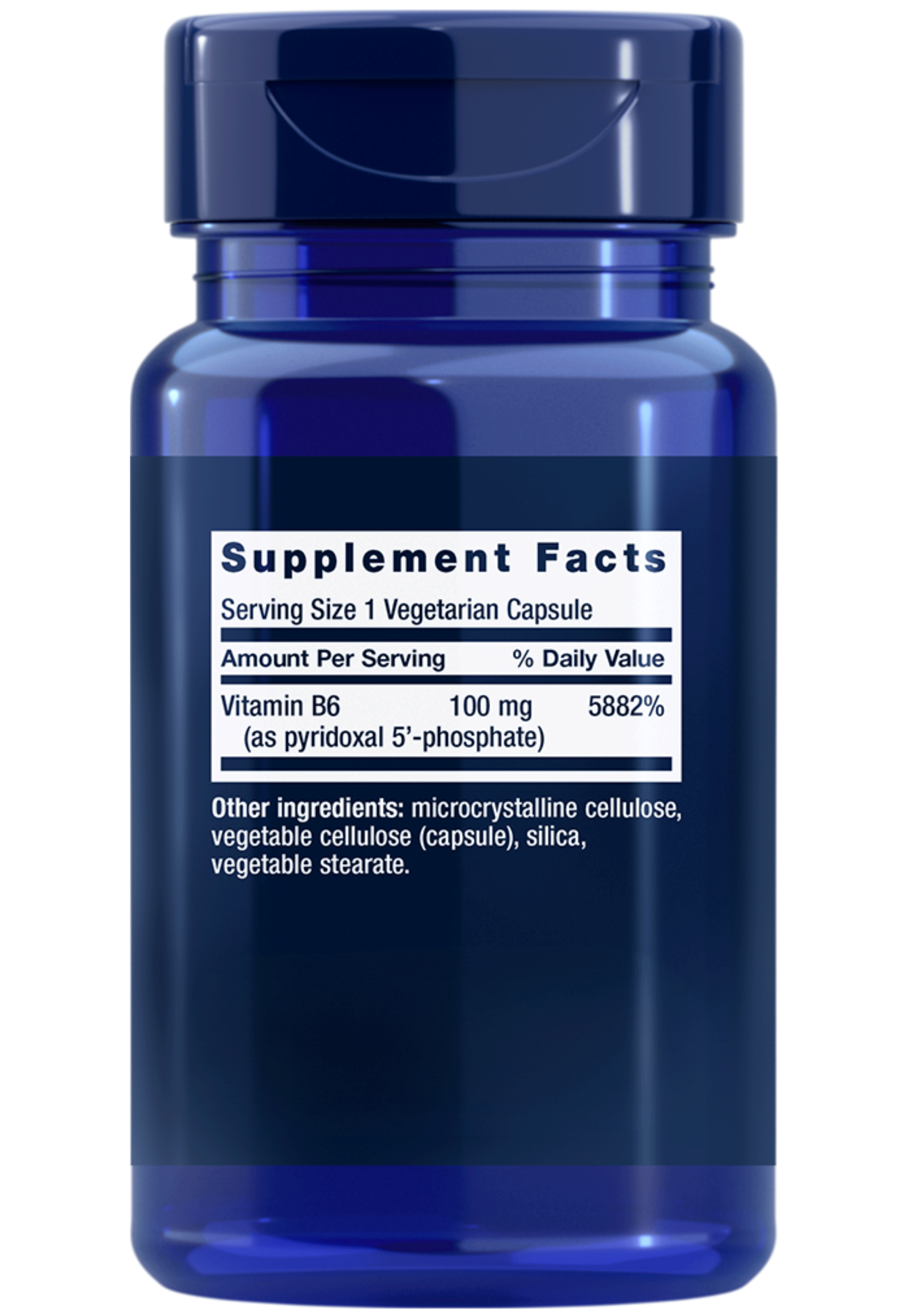 Life Extension Pyridoxal 5'-Phosphate Ingredients
