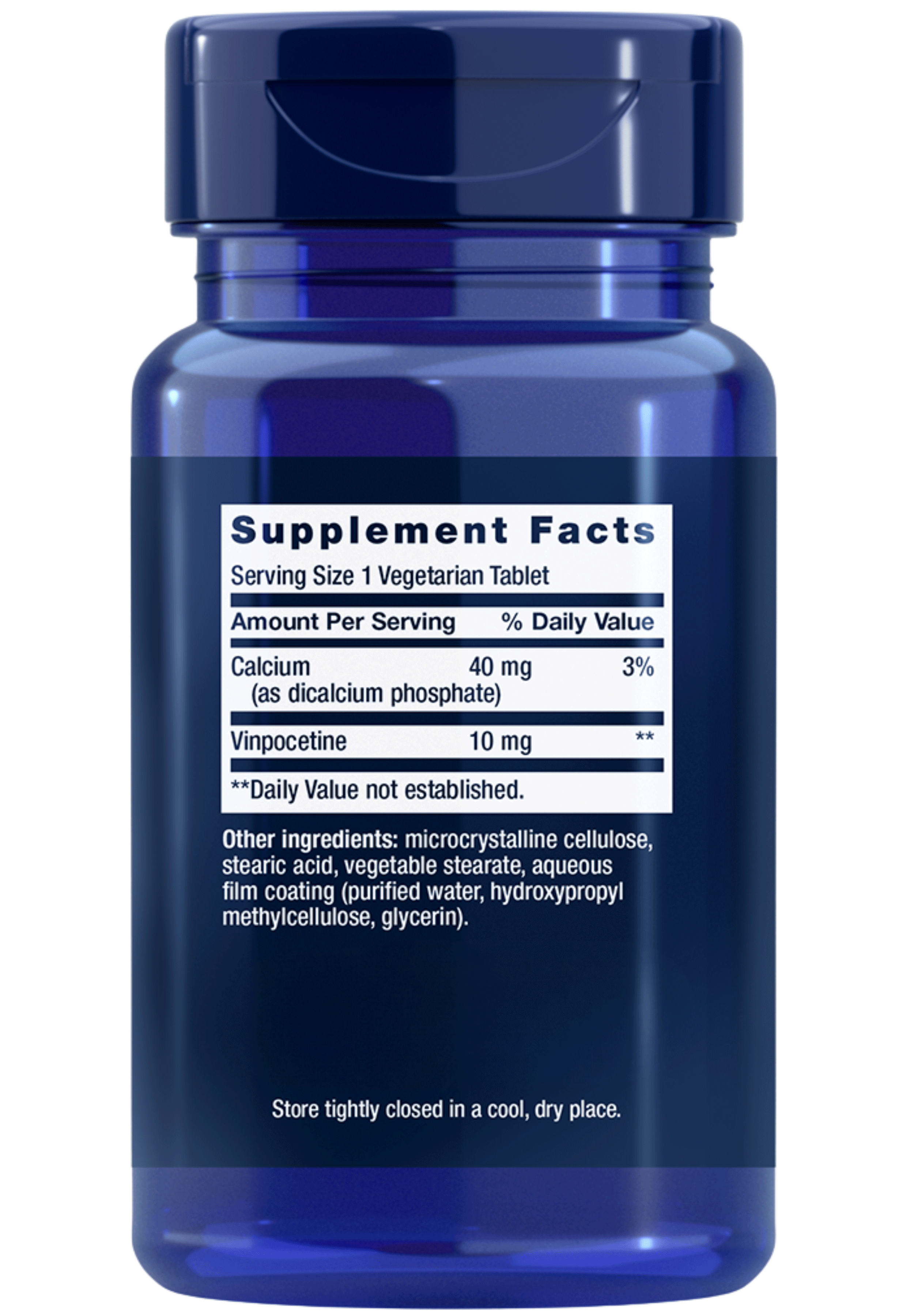 Life Extension Vinpocetine 10 mg