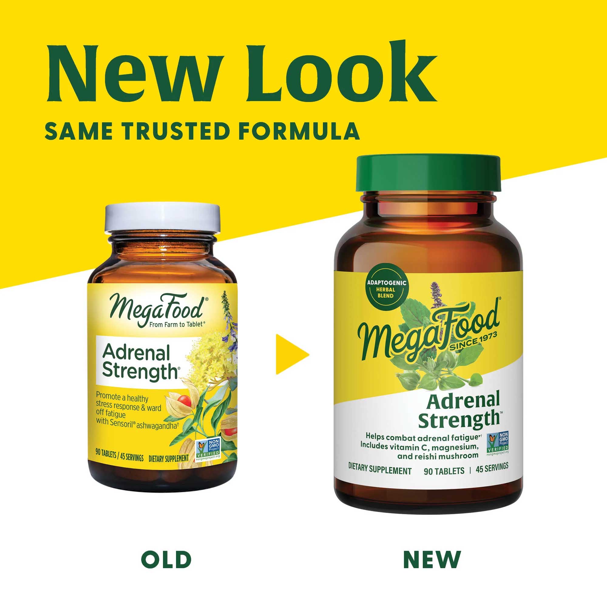 MegaFood Adrenal Strength New Look