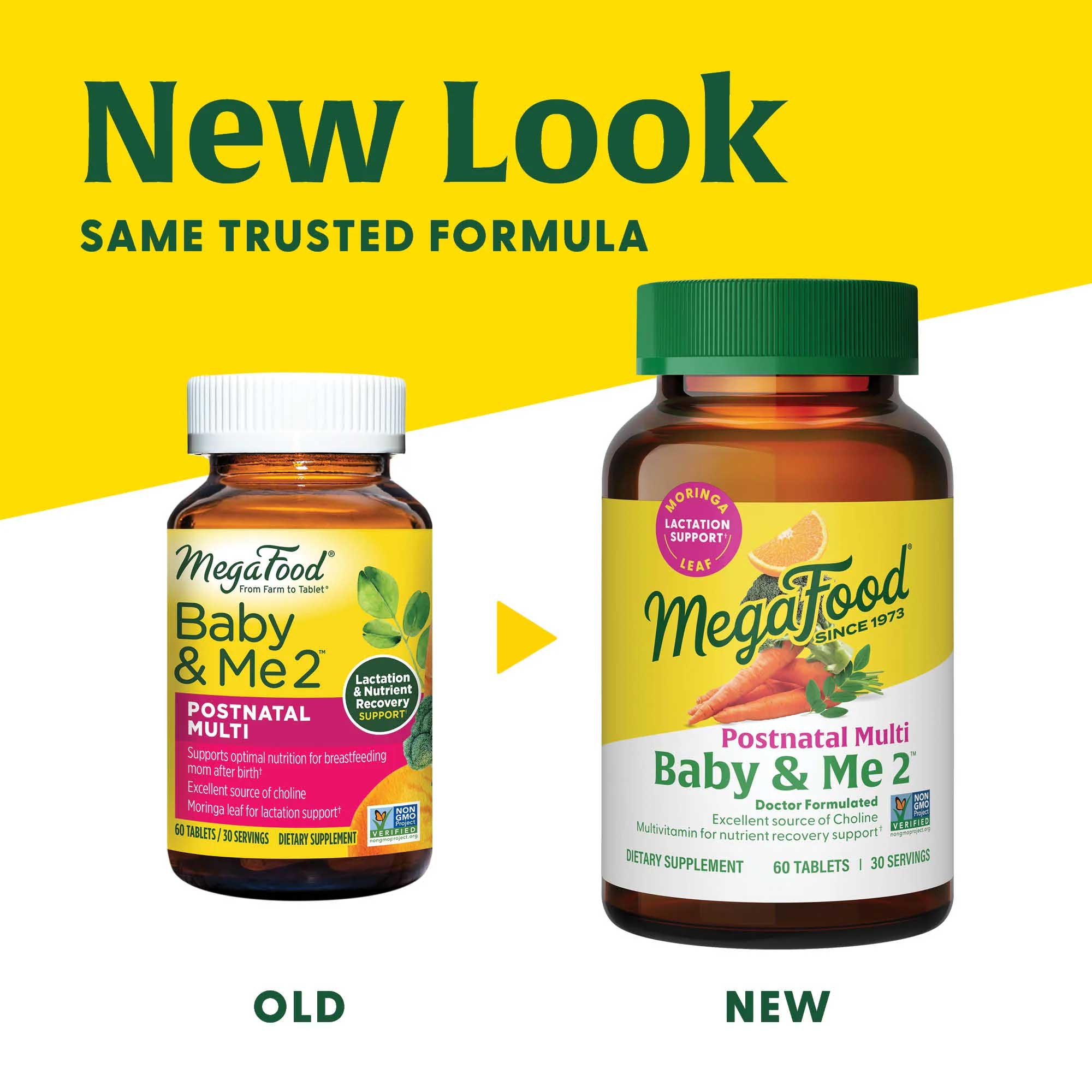 MegaFood Baby & Me 2 Postnatal Multi New Look