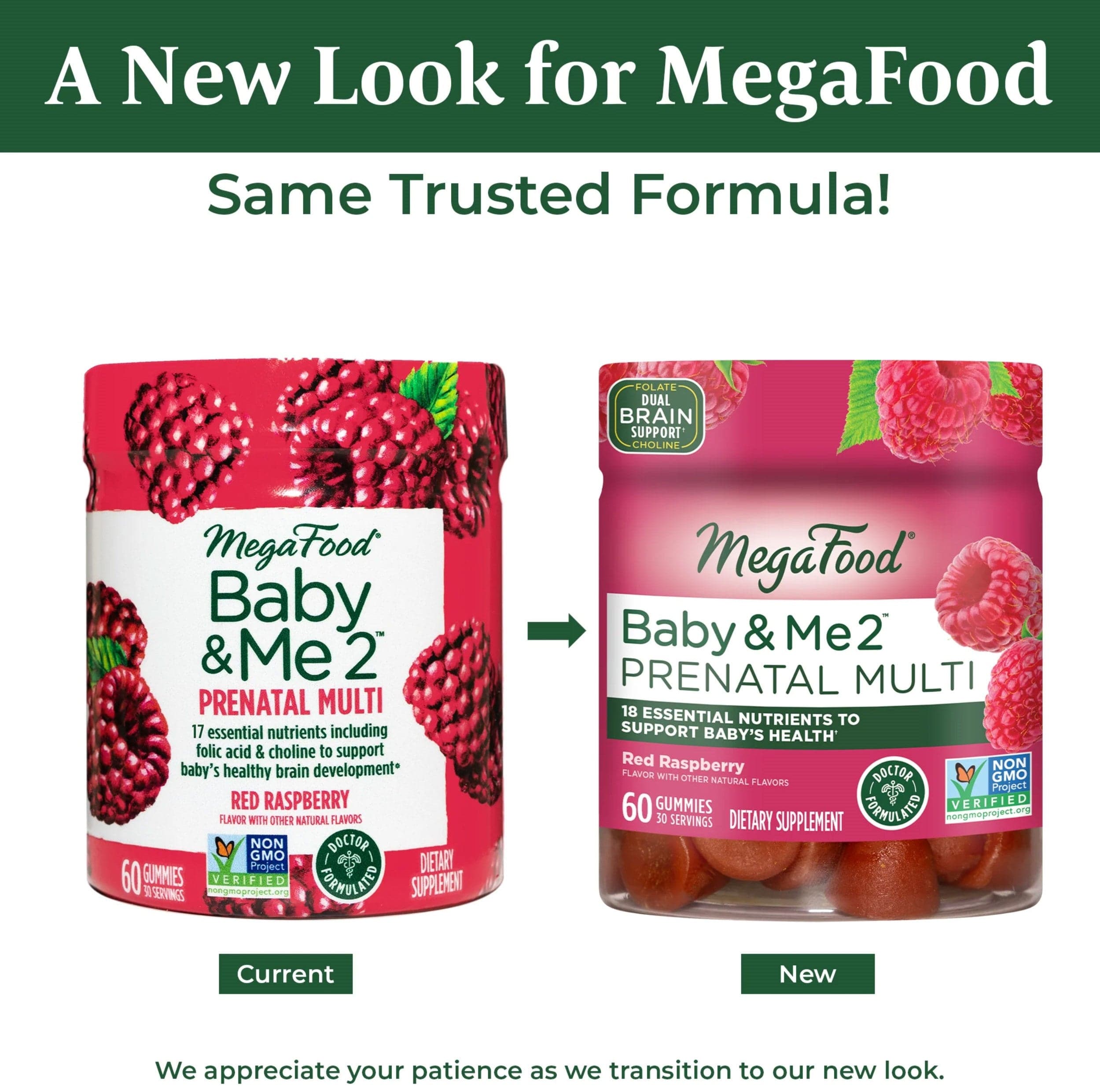 MegaFood Baby & Me 2 Prenatal Multi Gummies