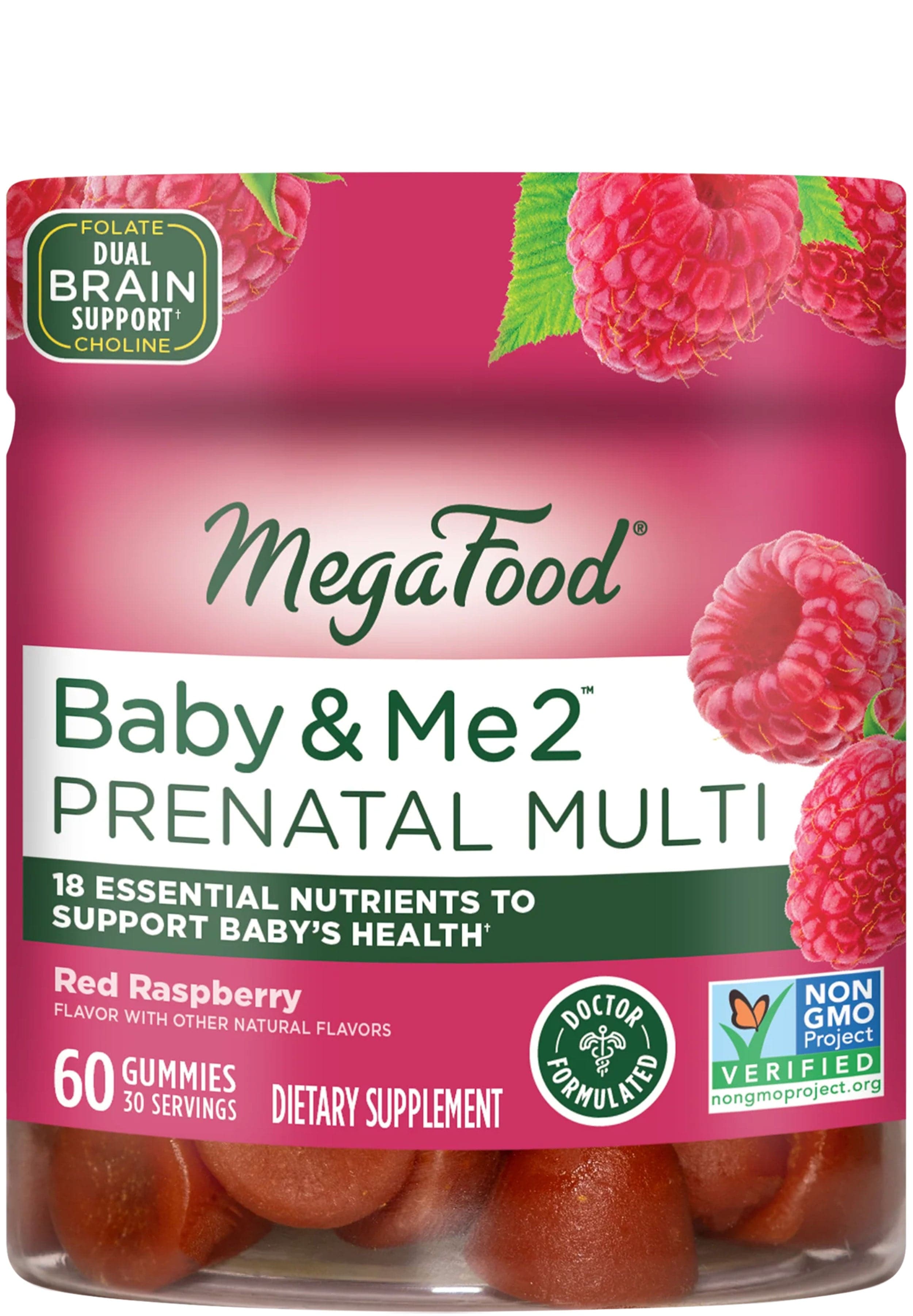 MegaFood Baby & Me 2 Prenatal Multi Gummies