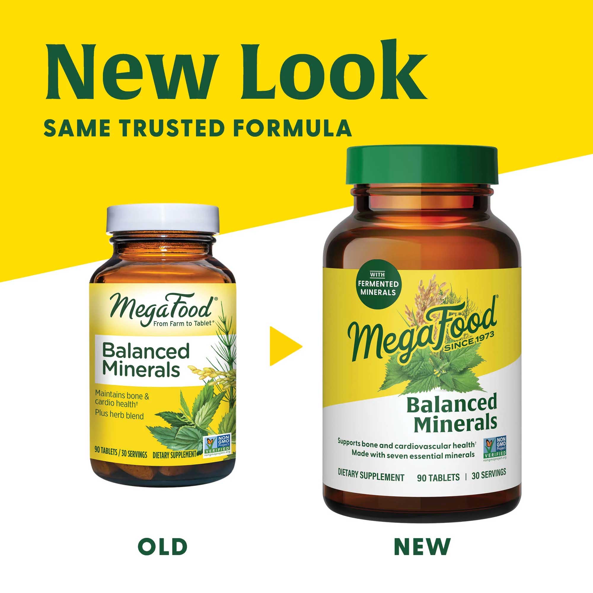 MegaFood Balanced Minerals New Look