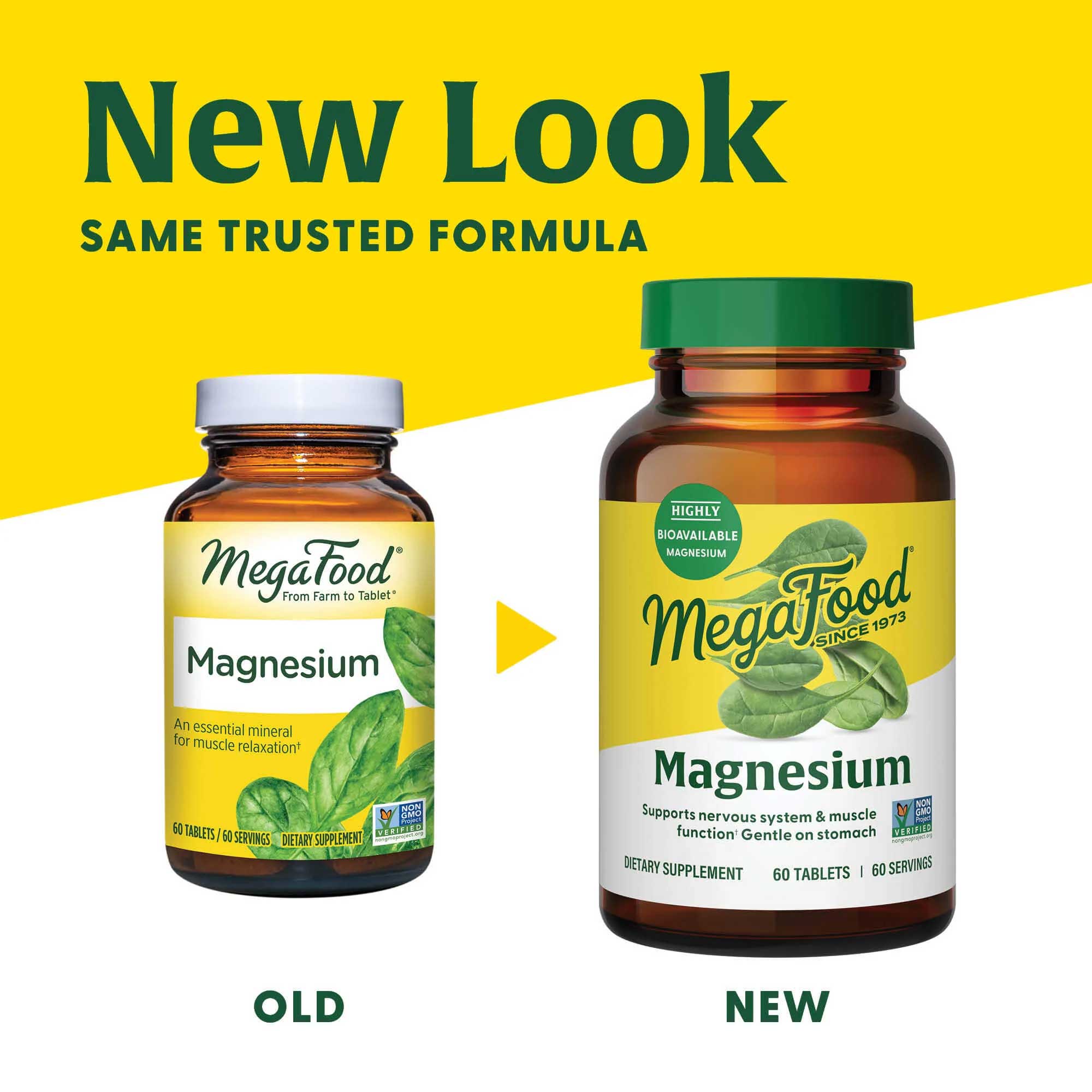 MegaFood Magnesium New Look