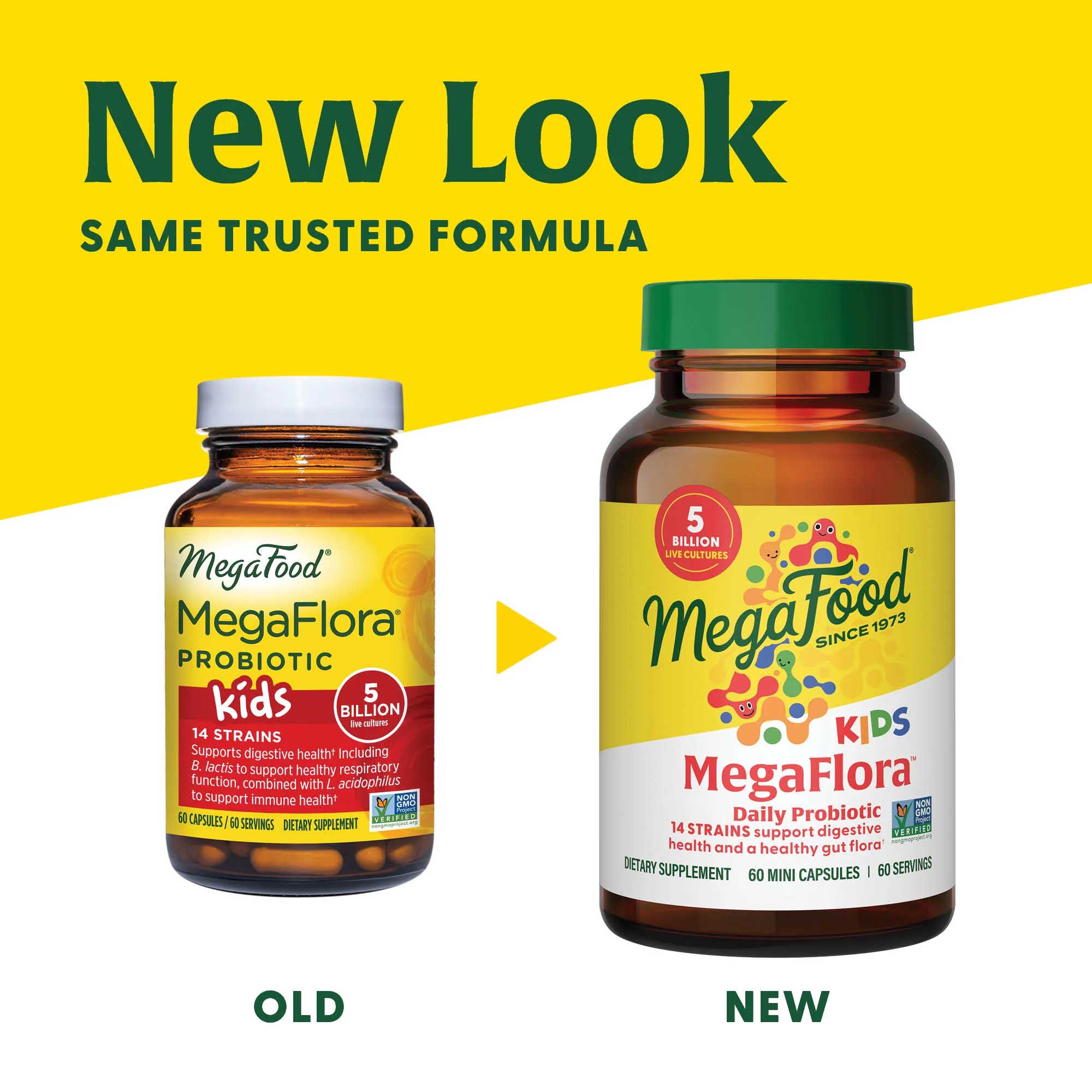 MegaFood MegaFlora Kids Probiotic New Look