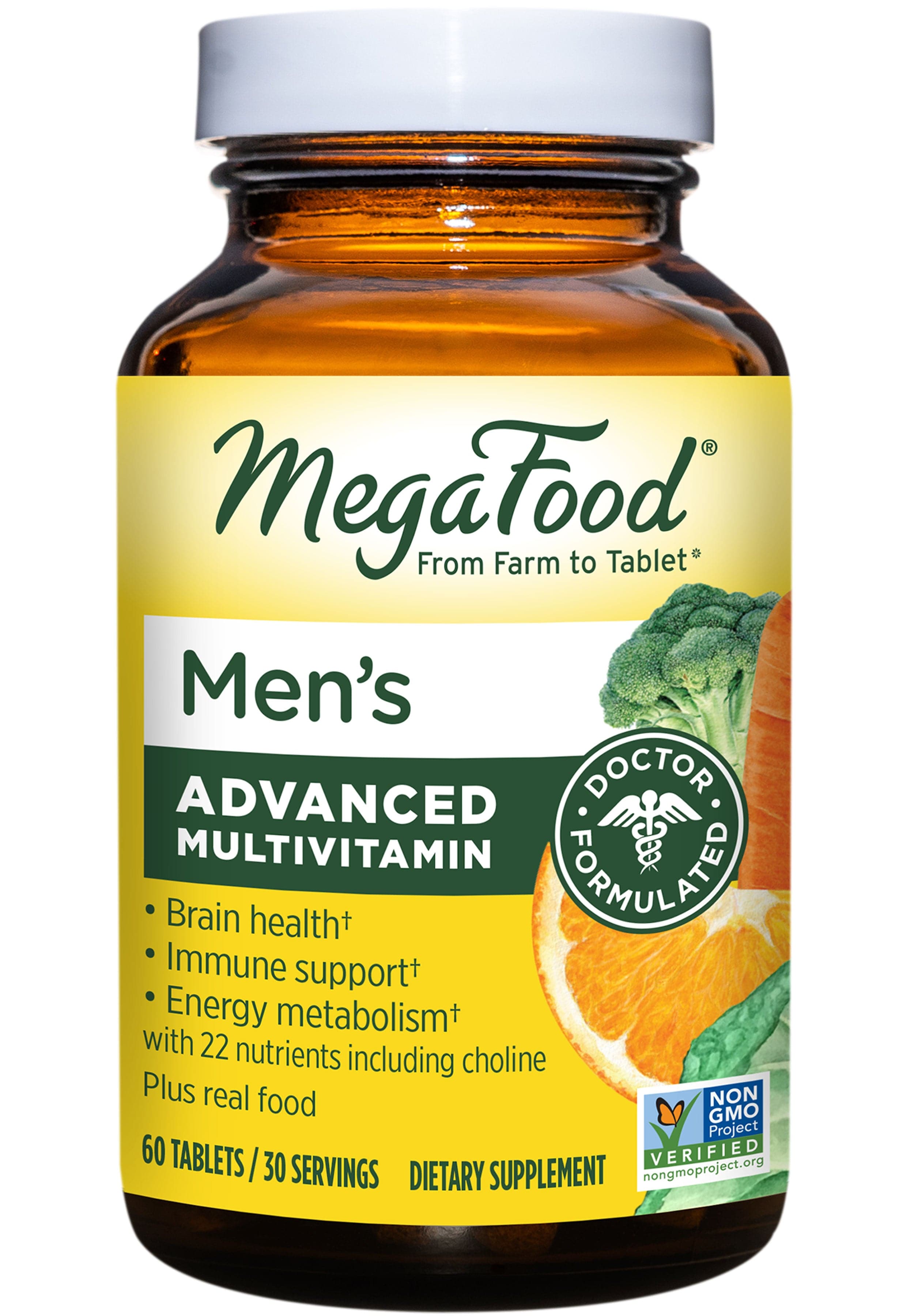 MegaFood Men's Advanced Multivitamin (Formerly Multi For Men)
