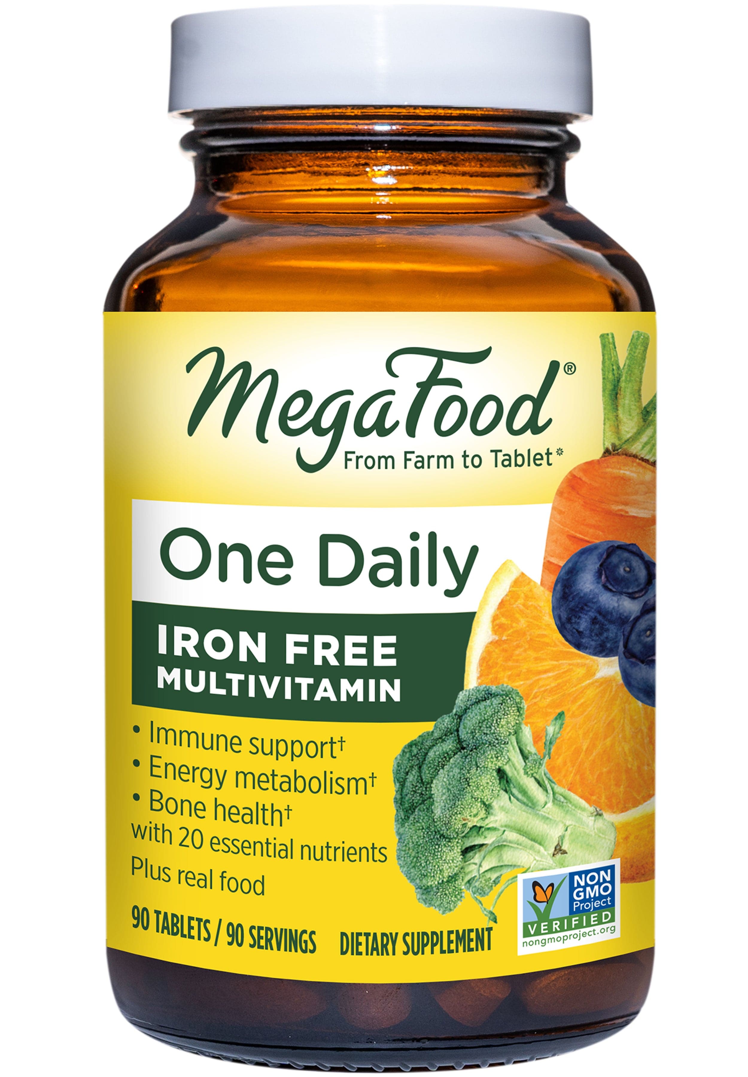 MegaFood One Daily Iron Free Multivitamin