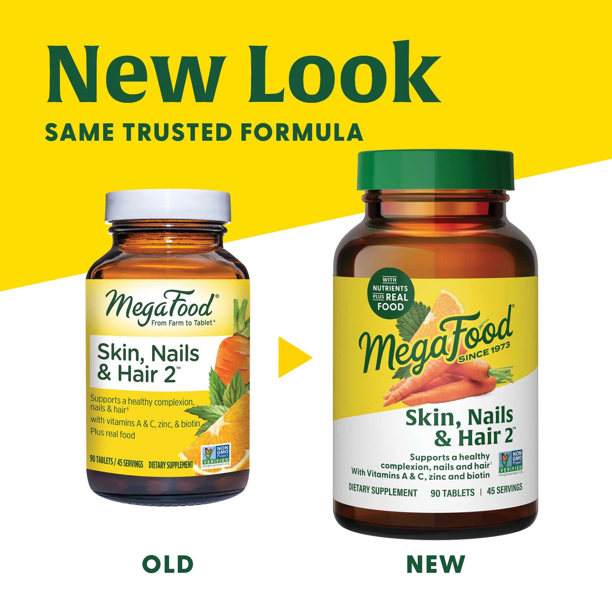 MegaFood Skin, Nails, & Hair 2 New Look