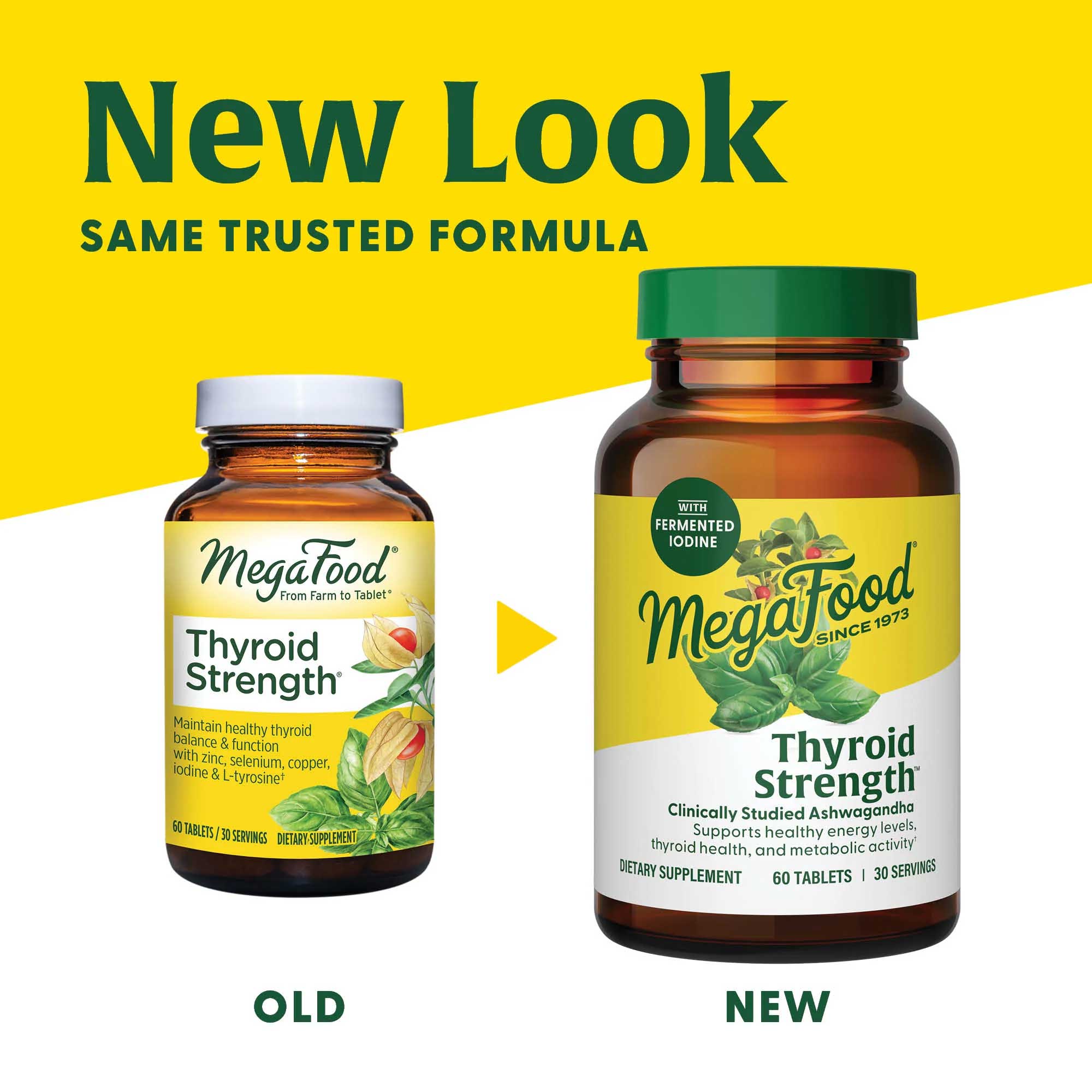 MegaFood Thyroid Strength New Look