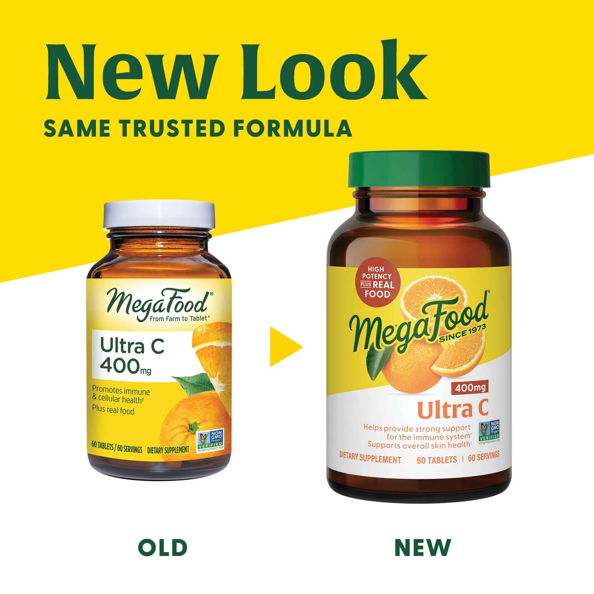 MegaFood Ultra C-400mg New Look