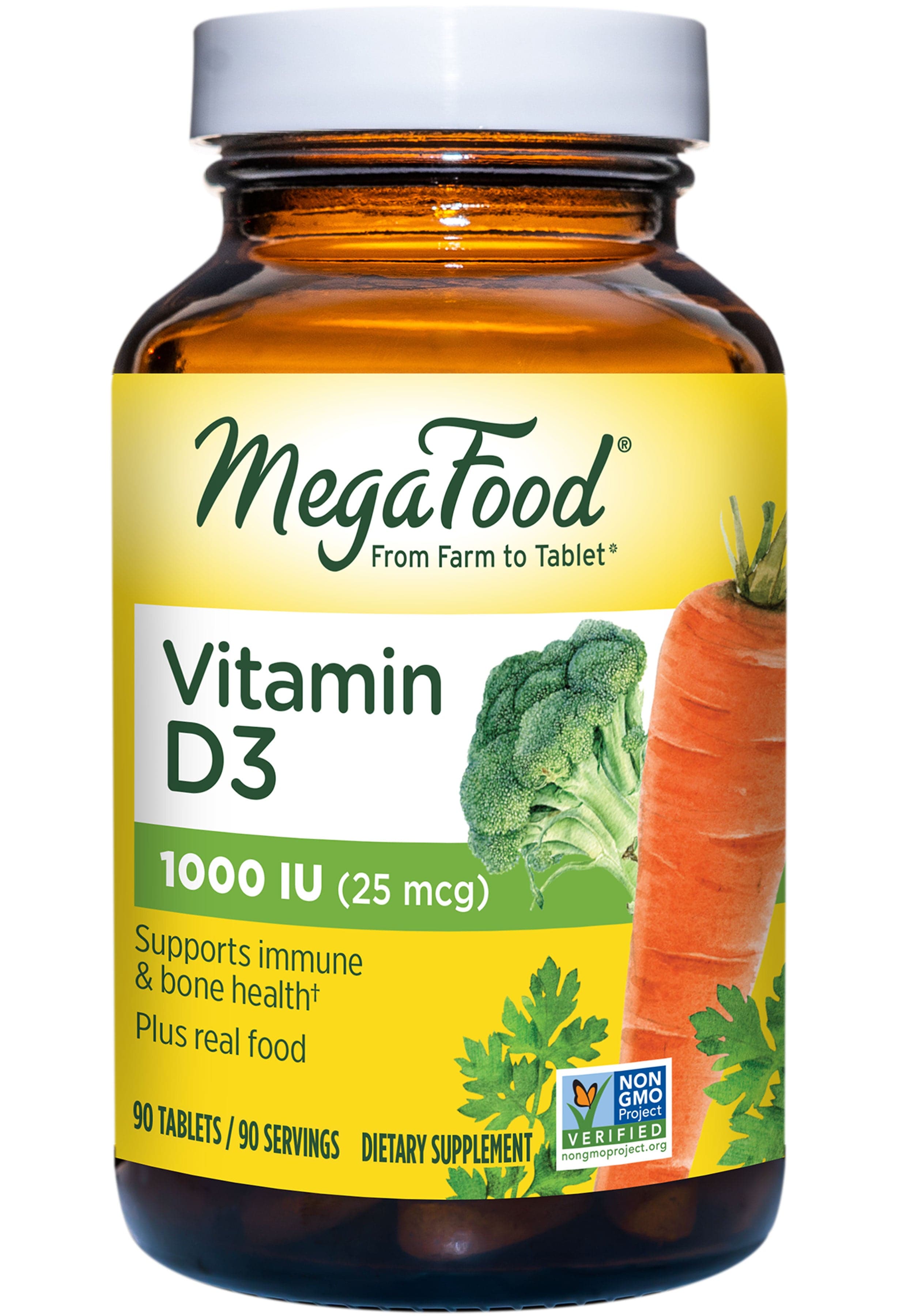 MegaFood Vitamin D3 1000 IU
