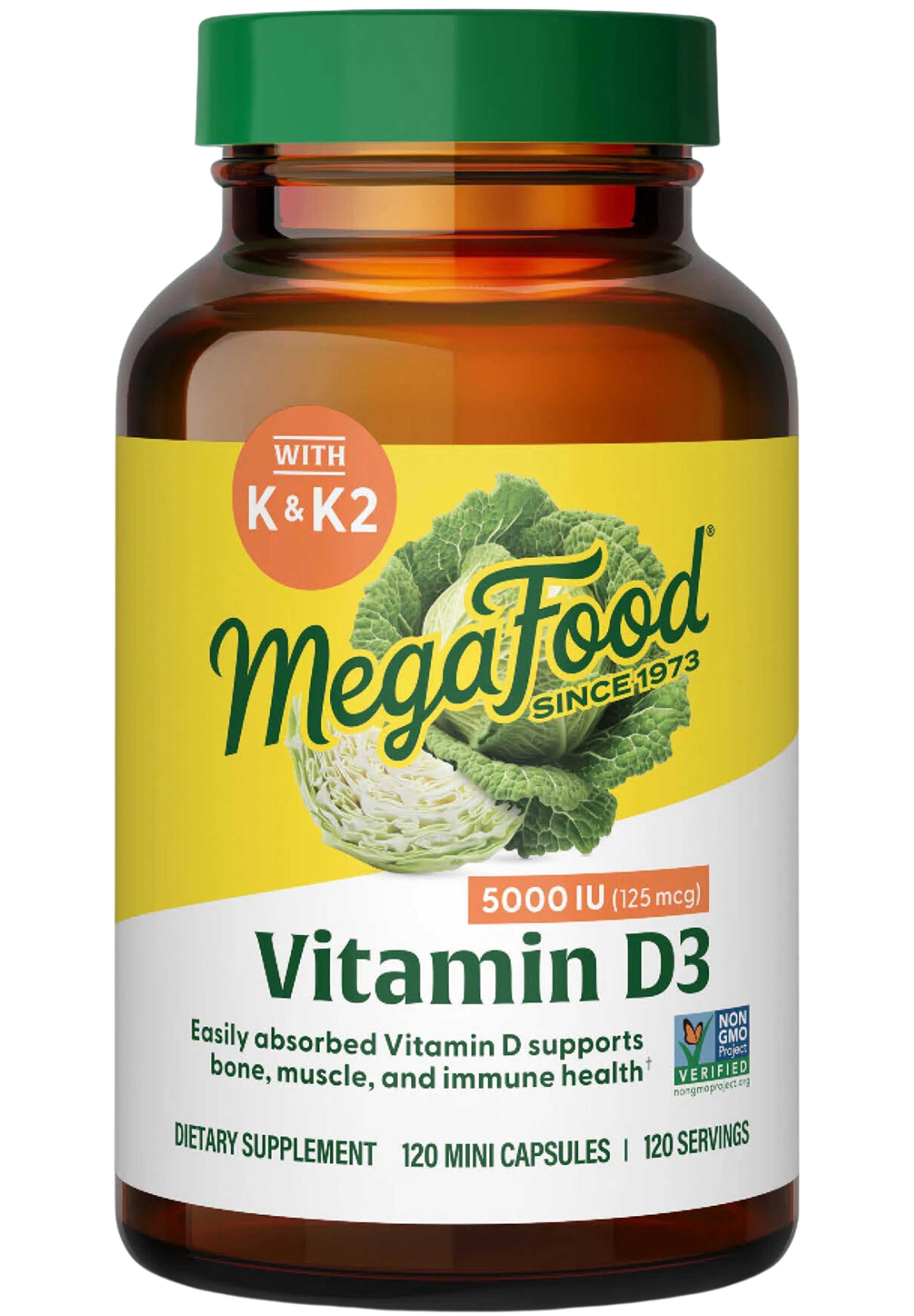 MegaFood Vitamin D3 5000 IU