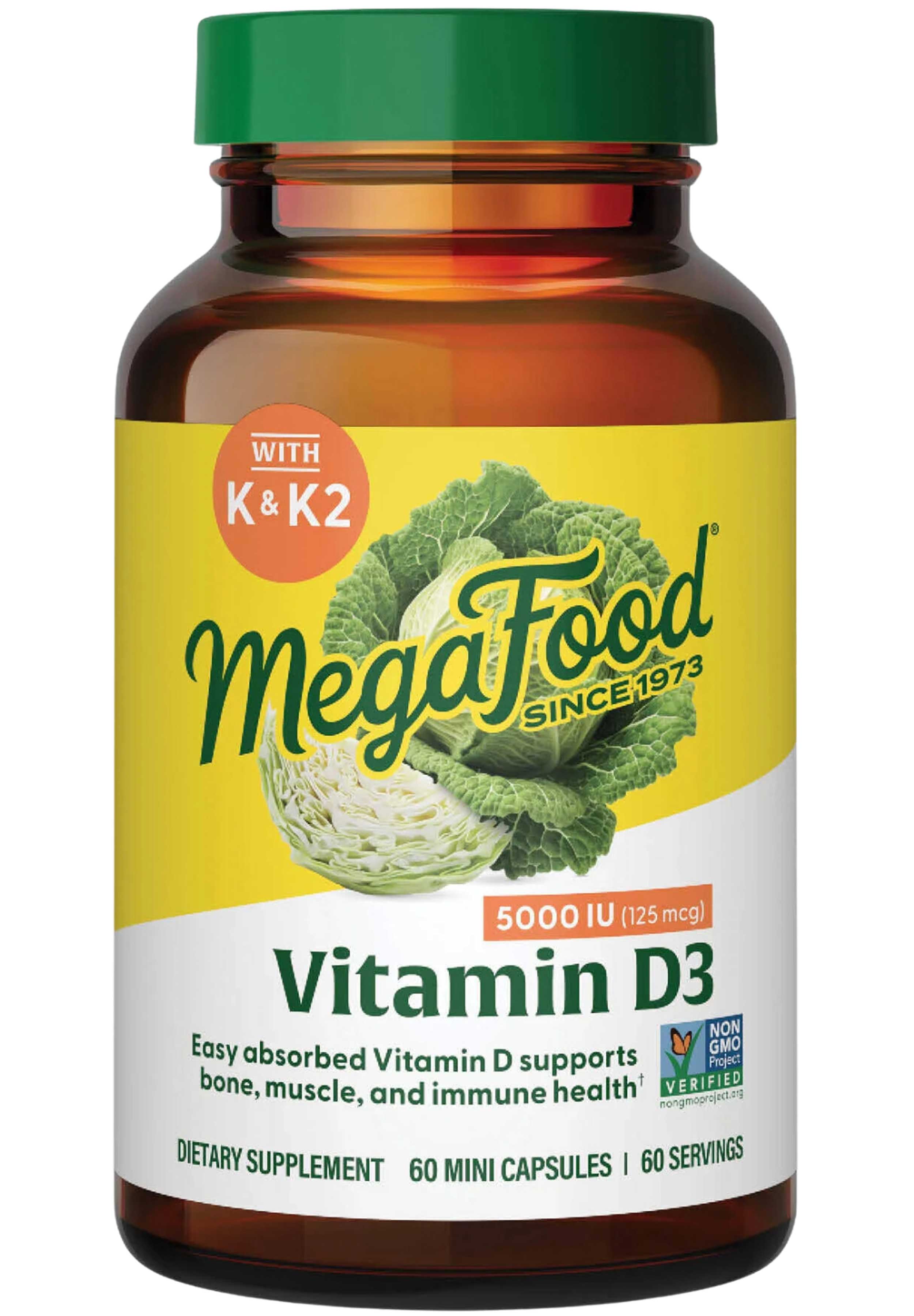 MegaFood Vitamin D3 5000 IU