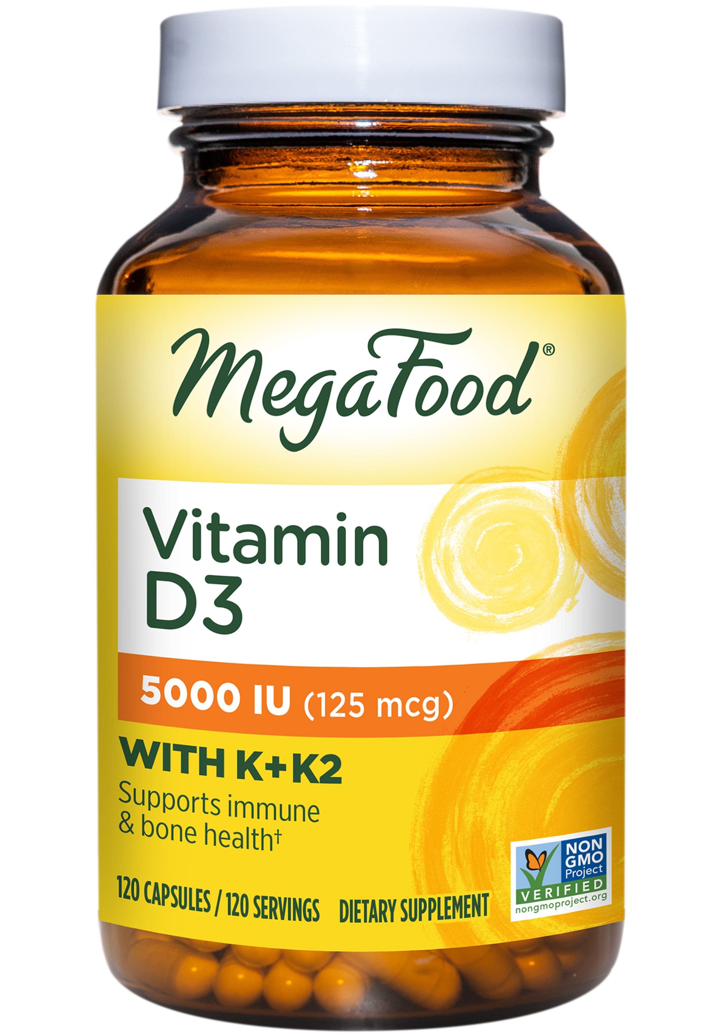 MegaFood Vitamin D3 5000 IU 