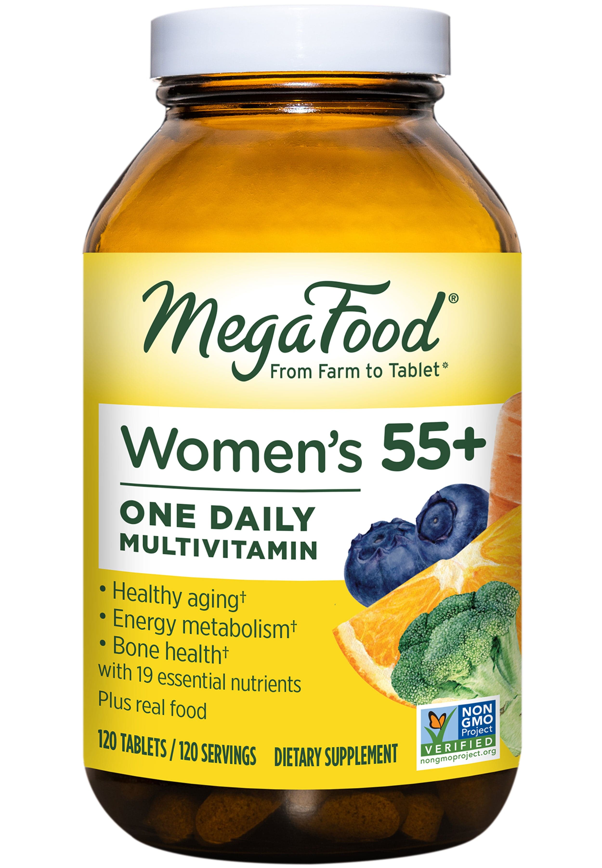 MegaFood Women's 55+ One Daily Multivitamin (Formerly Women Over 55 One Daily)