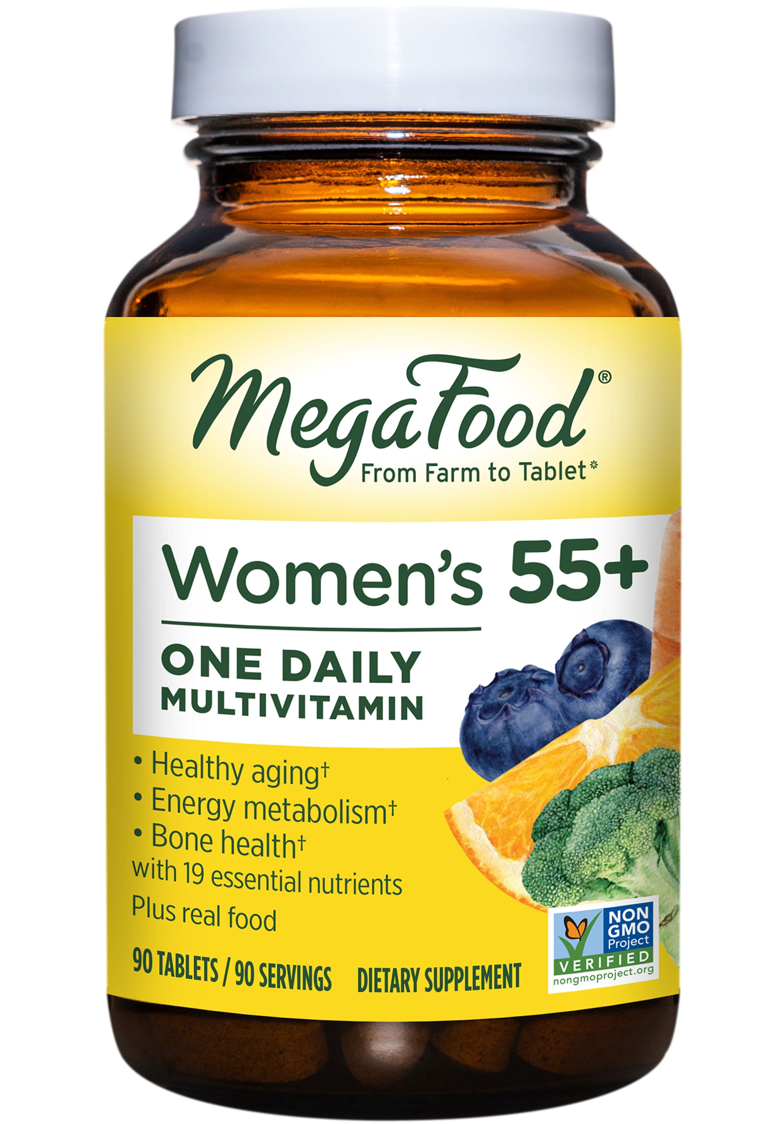 MegaFood Women's 55+ One Daily Multivitamin (Formerly Women Over 55 One Daily)