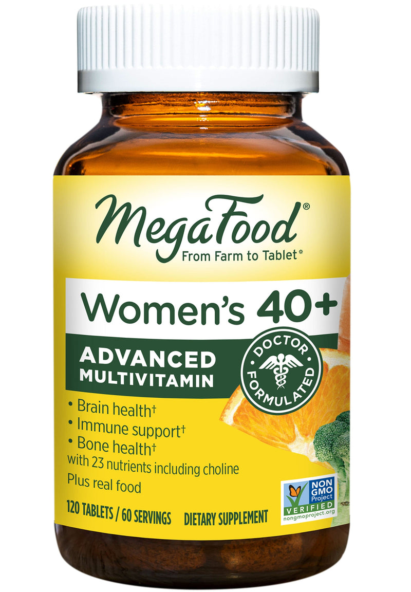 MegaFood Women's 40+ Advanced Multivitamin (Formerly Multi For Women 40+)