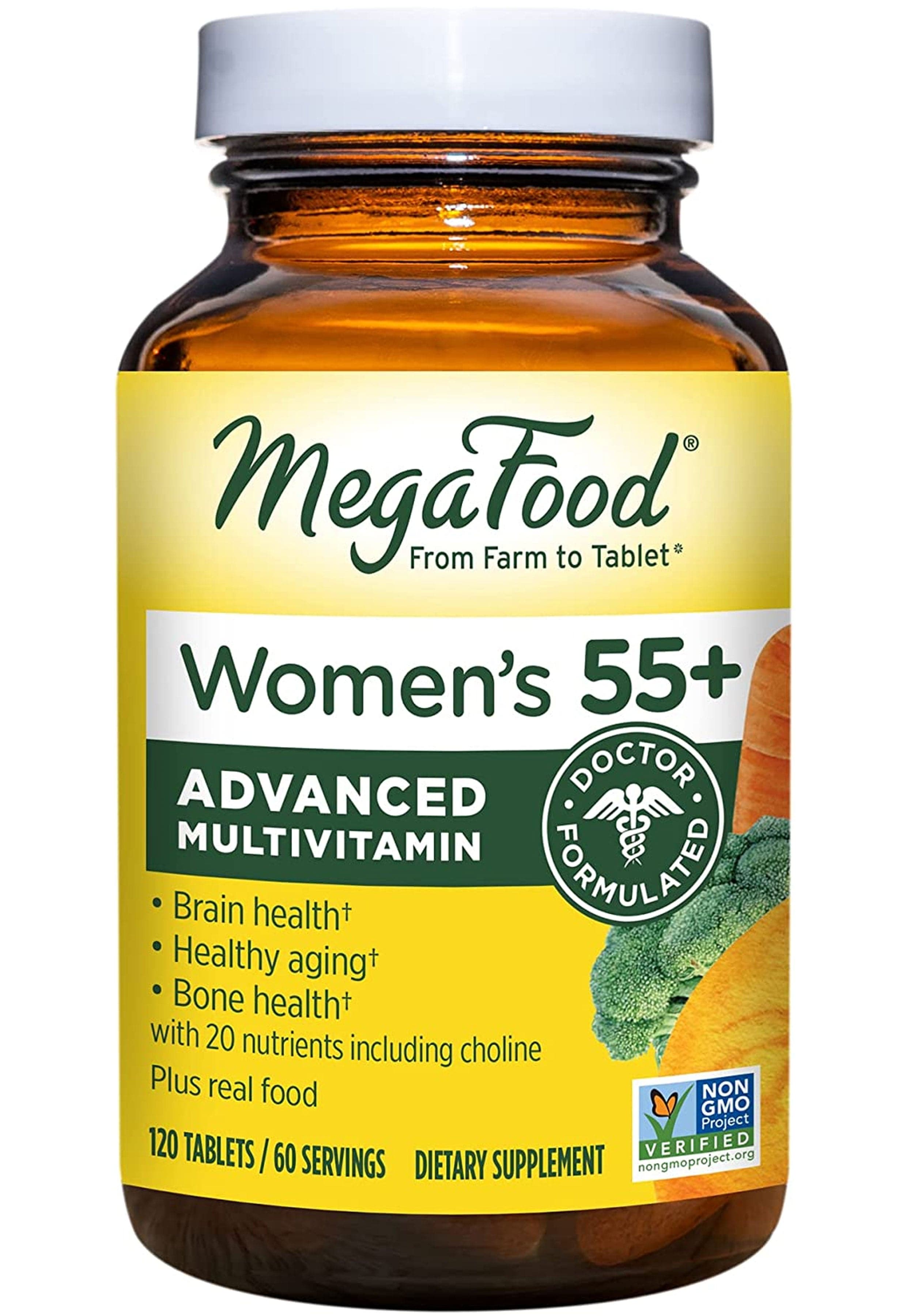 MegaFood Women's 55+ Advanced Multivitamin (Formerly Multi For Women 55+)