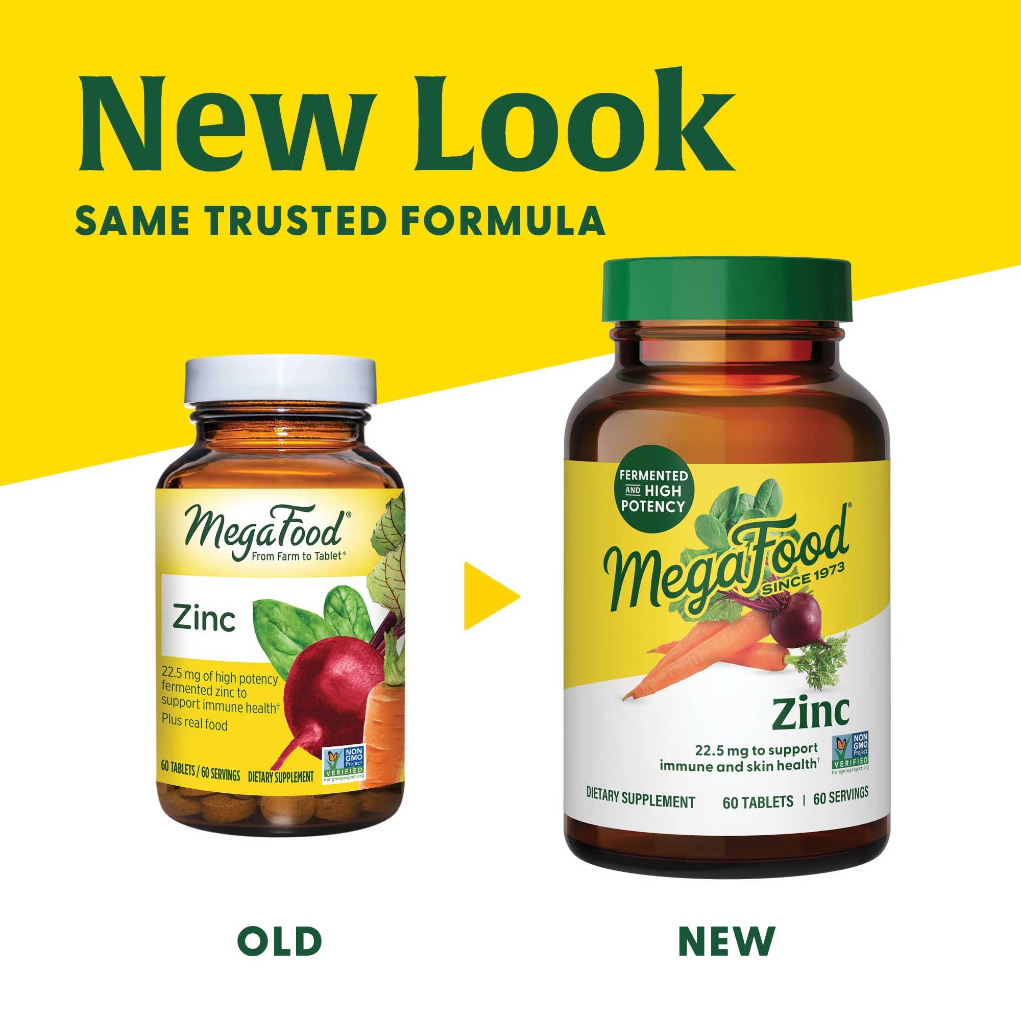 MegaFood Zinc New Look