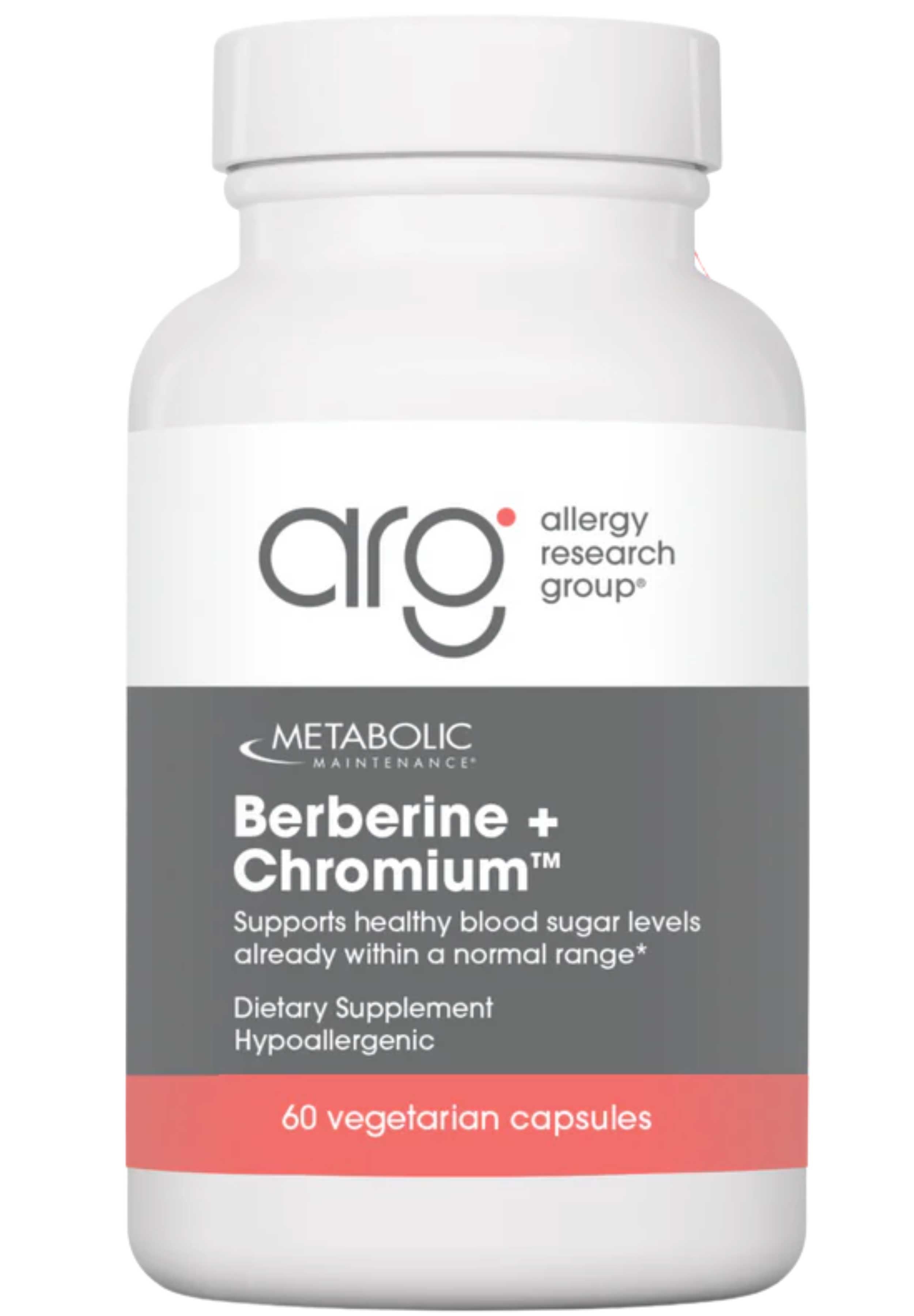 Allergy Research Group Berberine + Chromium (Formerly Metabolic Maintenance)