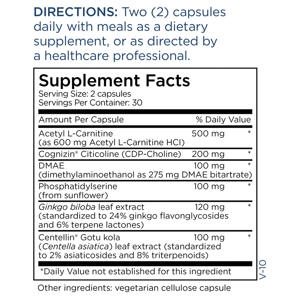 Metabolic Maintenance Brain Cell Support Ingredients