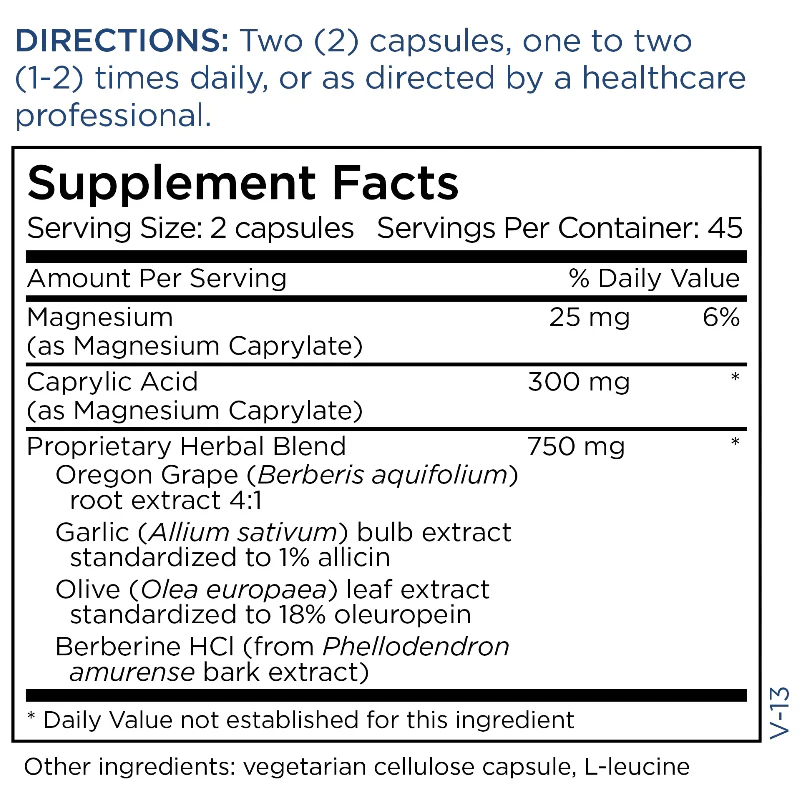 Metabolic Maintenance Happy Belly Ingredients