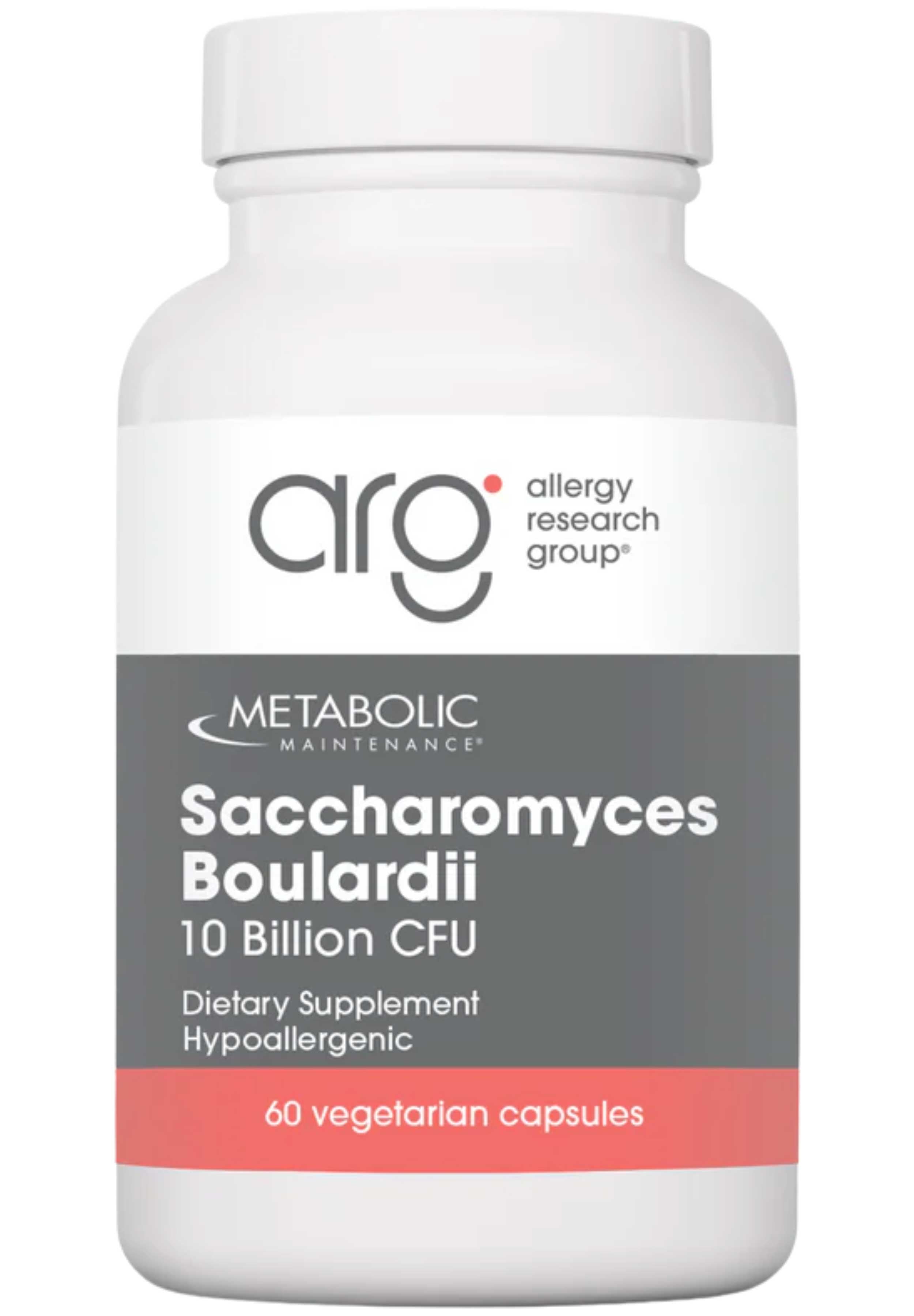 Allergy Research Group Saccharomyces Boulardii 10 Billion (Formerly Metabolic Maintenance)