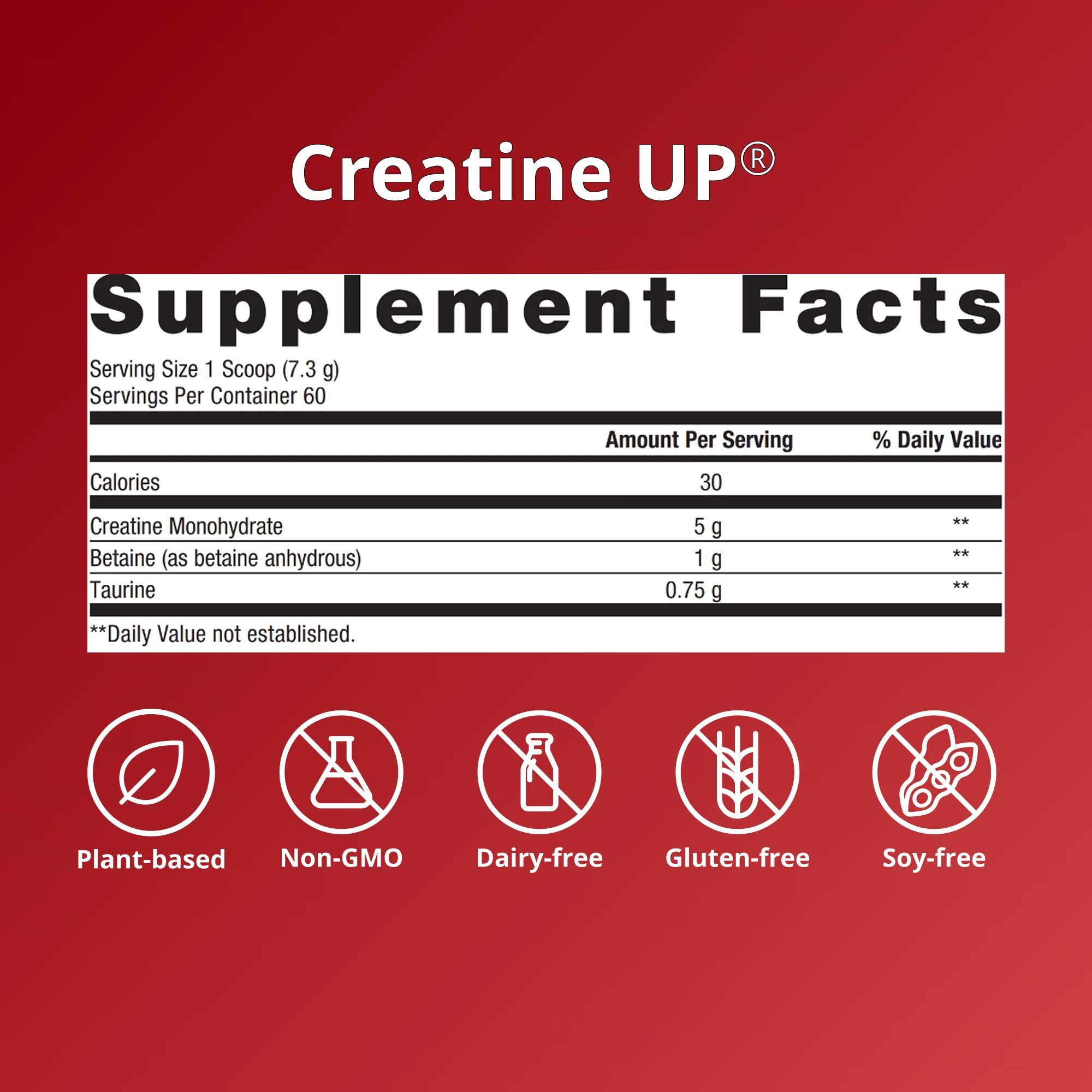 Metagenics Creatine UP Ingredients