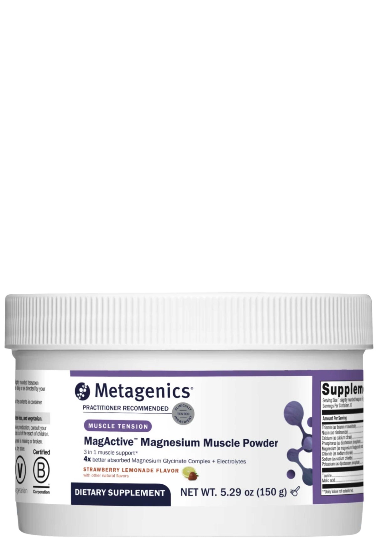 Metagenics MagActive Magnesium Muscle Powder