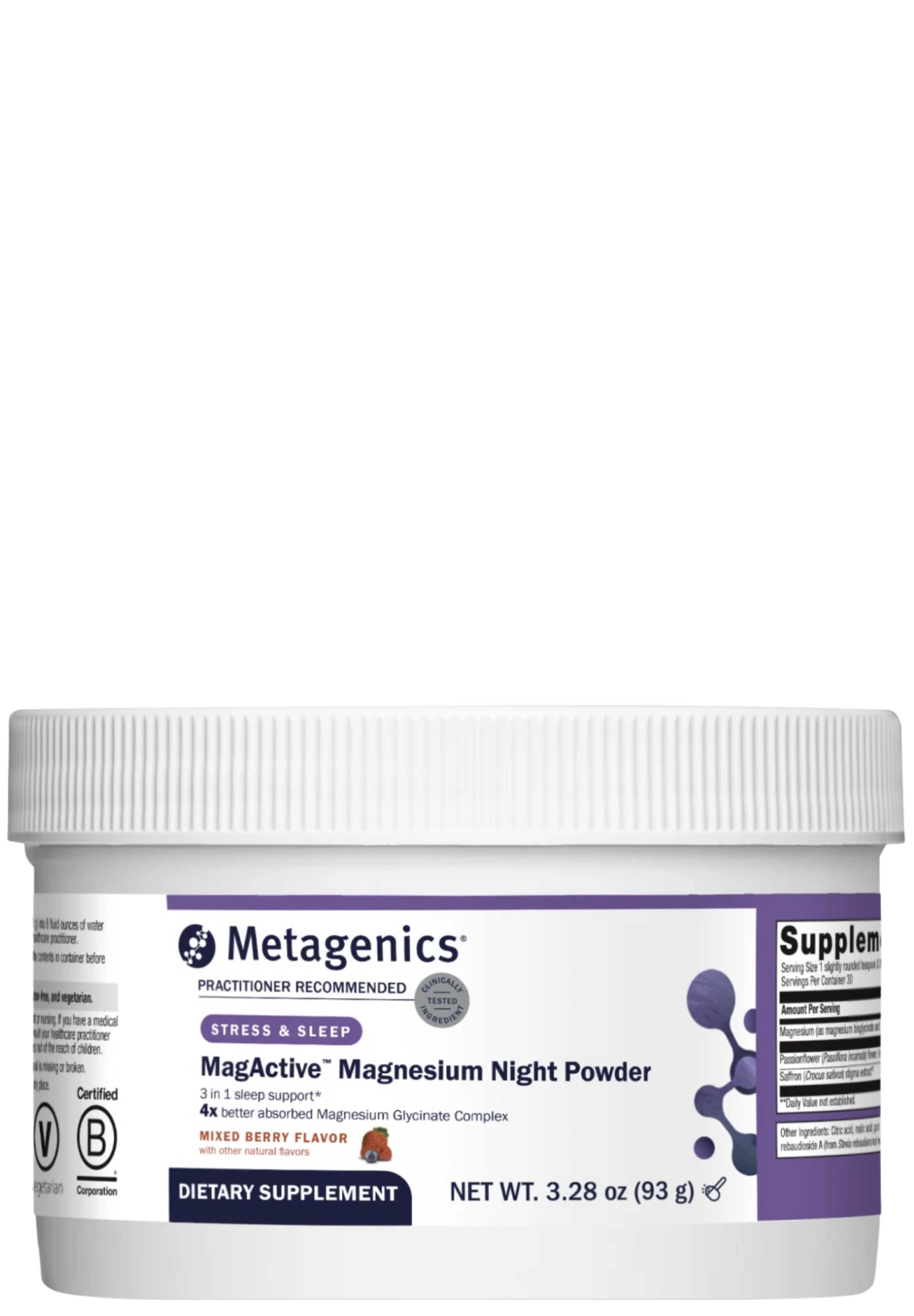 Metagenics MagActive Magnesium Night Powder