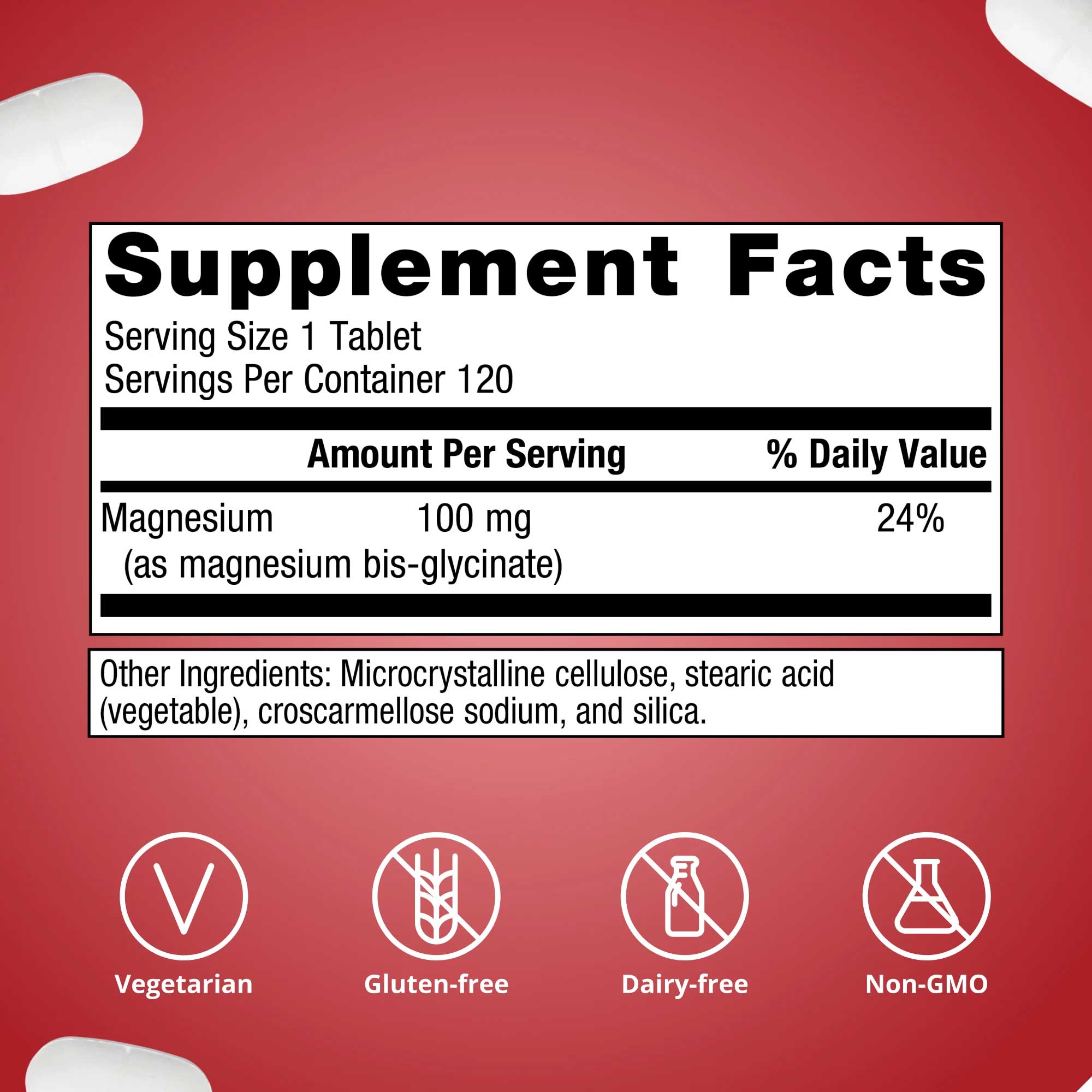 Metagenics Magnesium Glycinate Ingredients