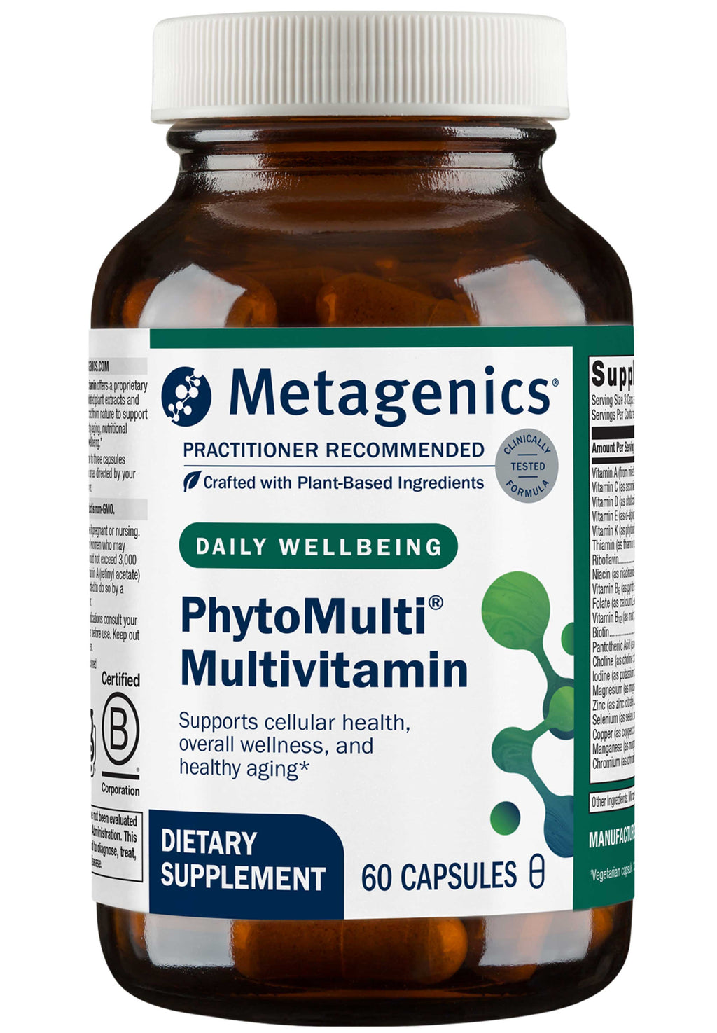 Metagenics PhytoMulti Multivitamin Capsules