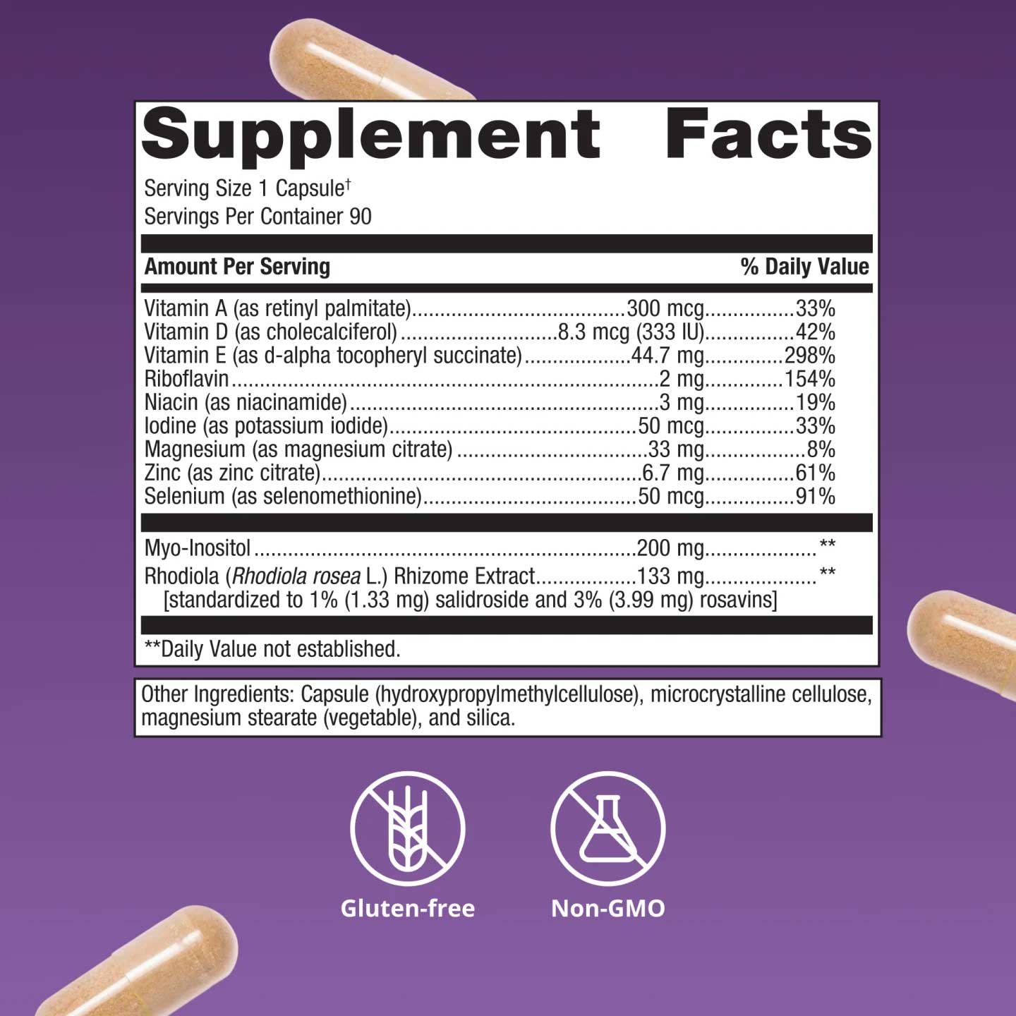 Metagenics Thyrosol Ingredients