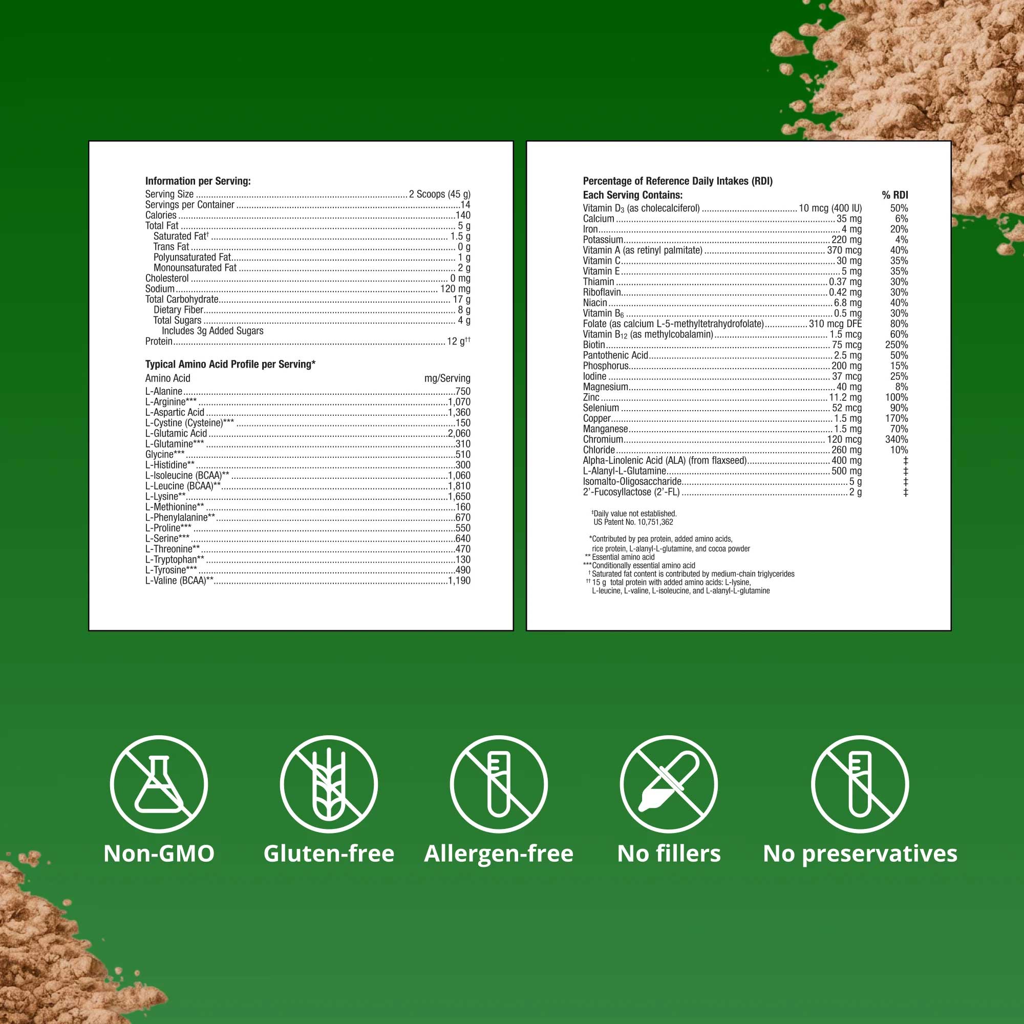 Metagenics UltraGI Replenish® Ingredients