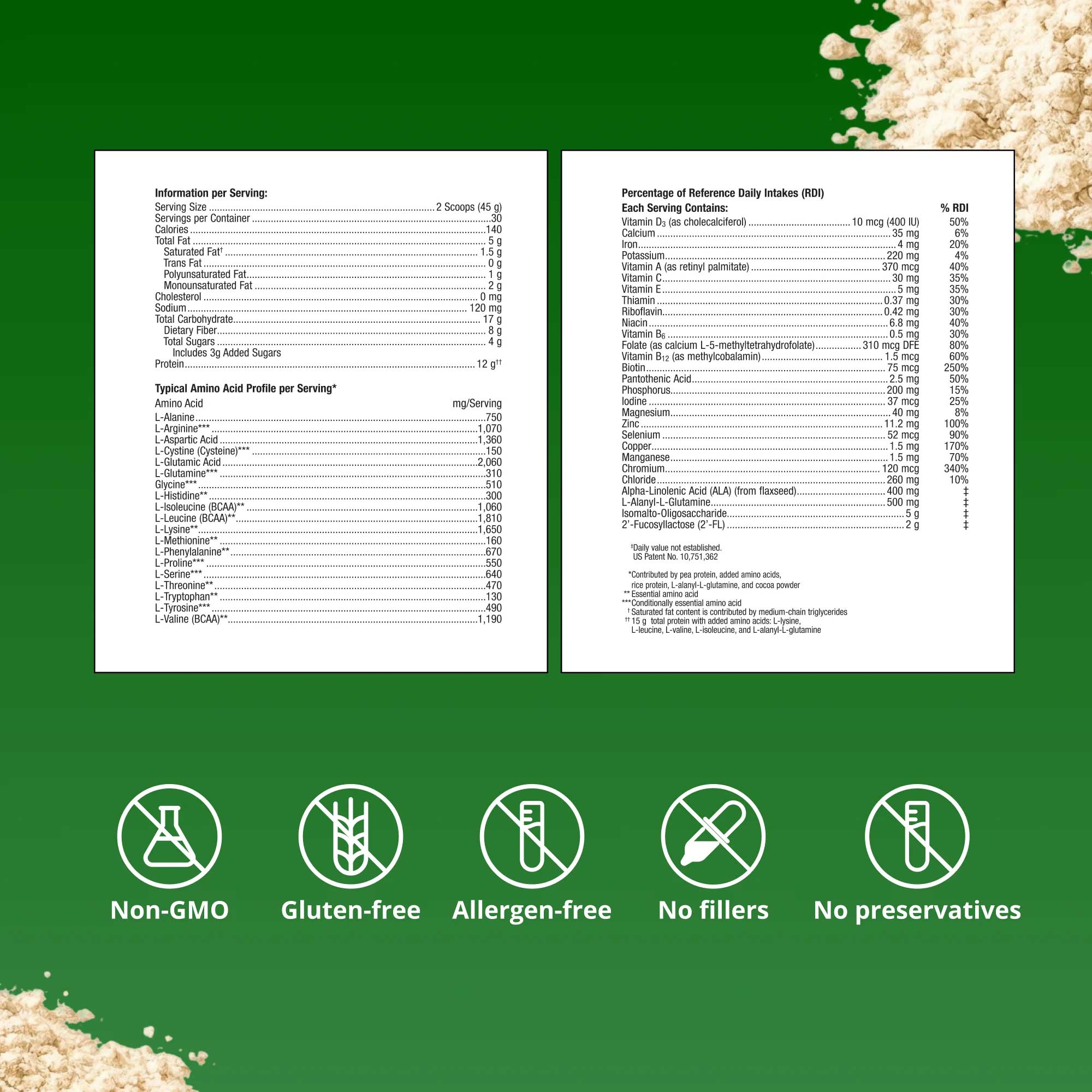 Metagenics UltraGI Replenish® Ingredients