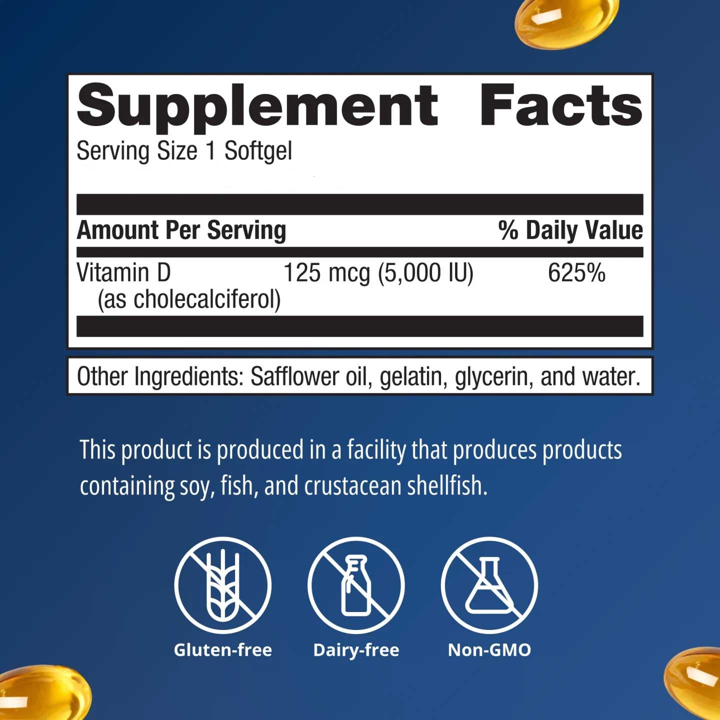 Metagenics Vitamin D3 5000