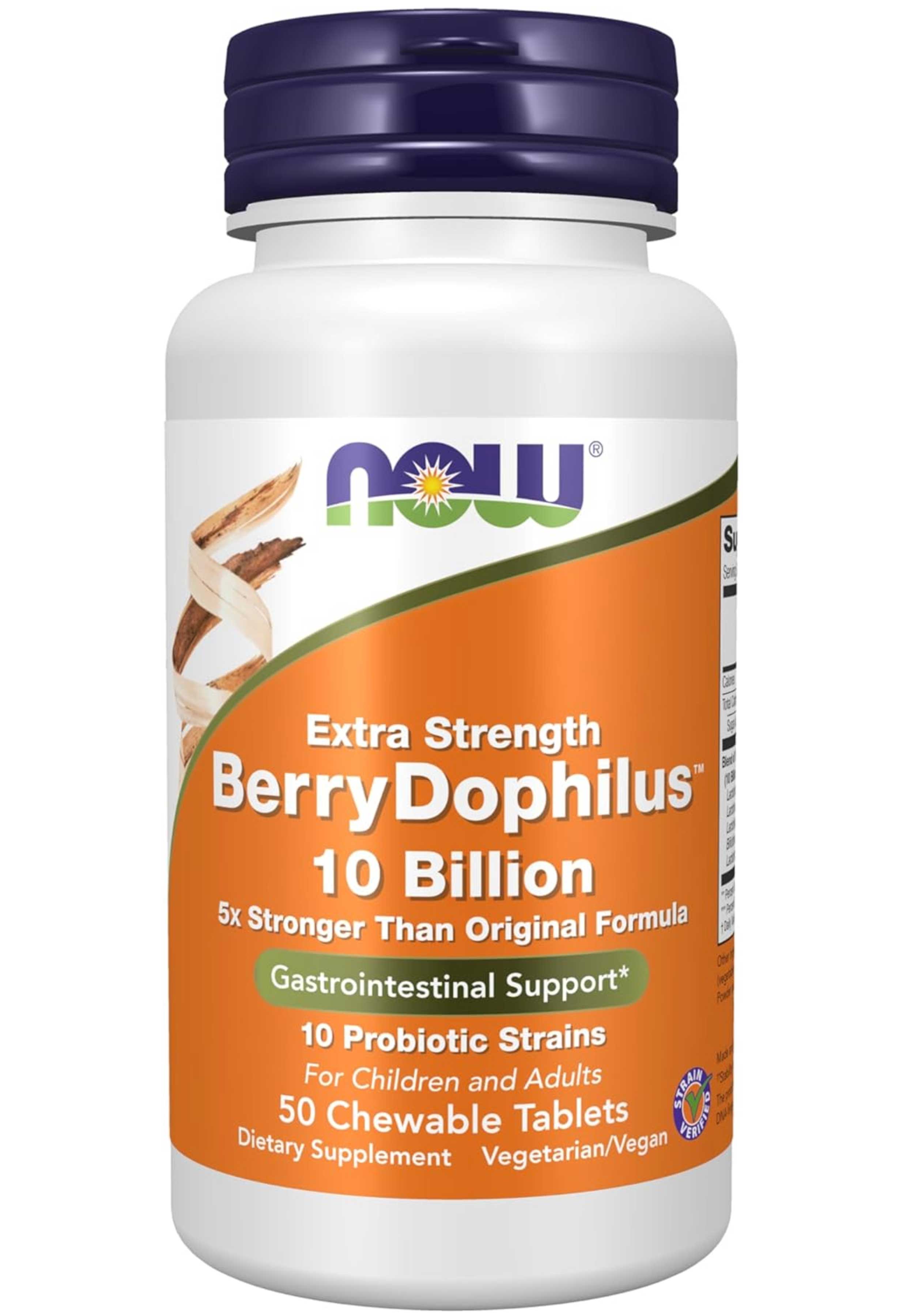 NOW BerryDophilus Extra Strength