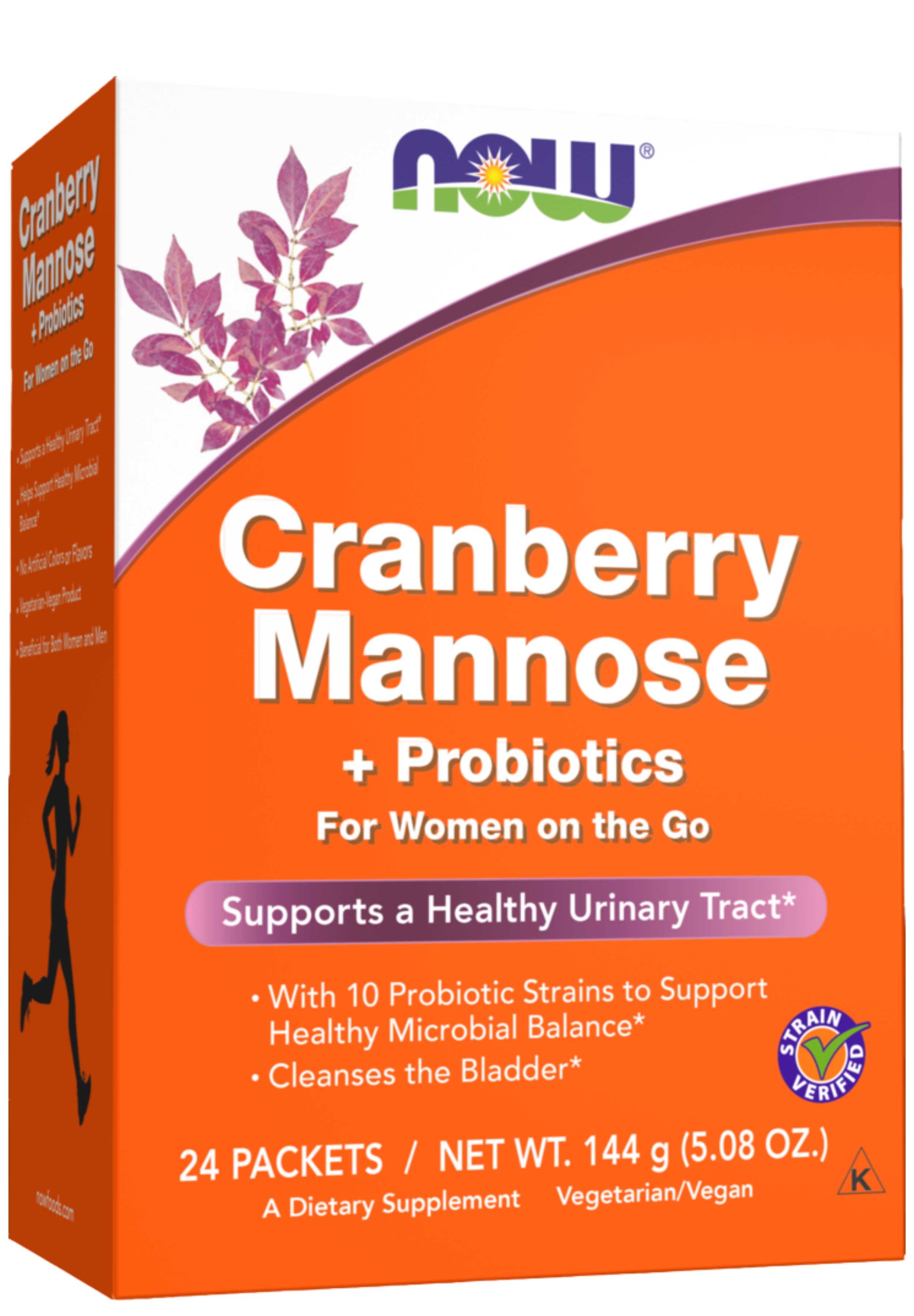 NOW Cranberry Mannose + Probiotics