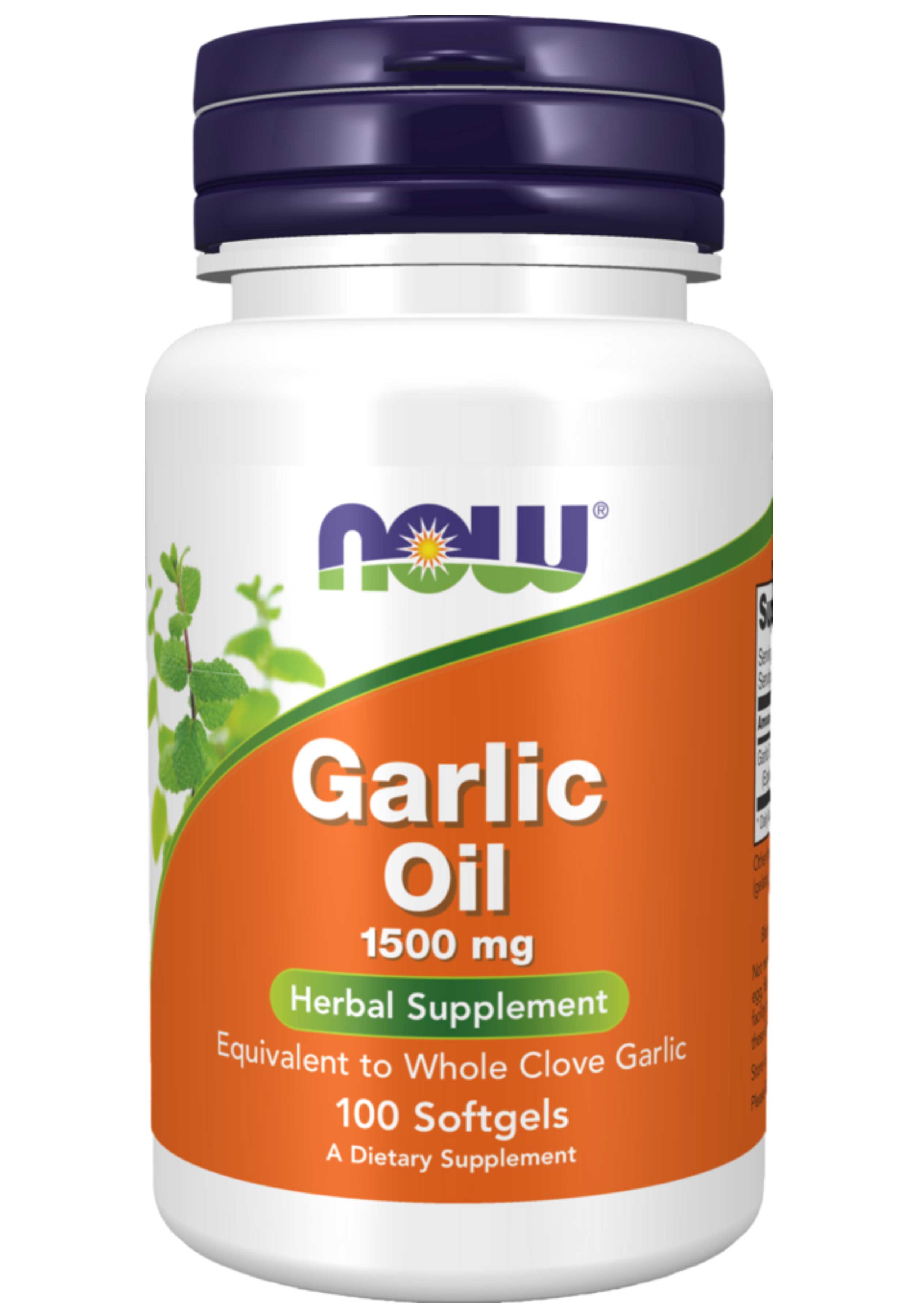 NOW Garlic Oil 1500 mg