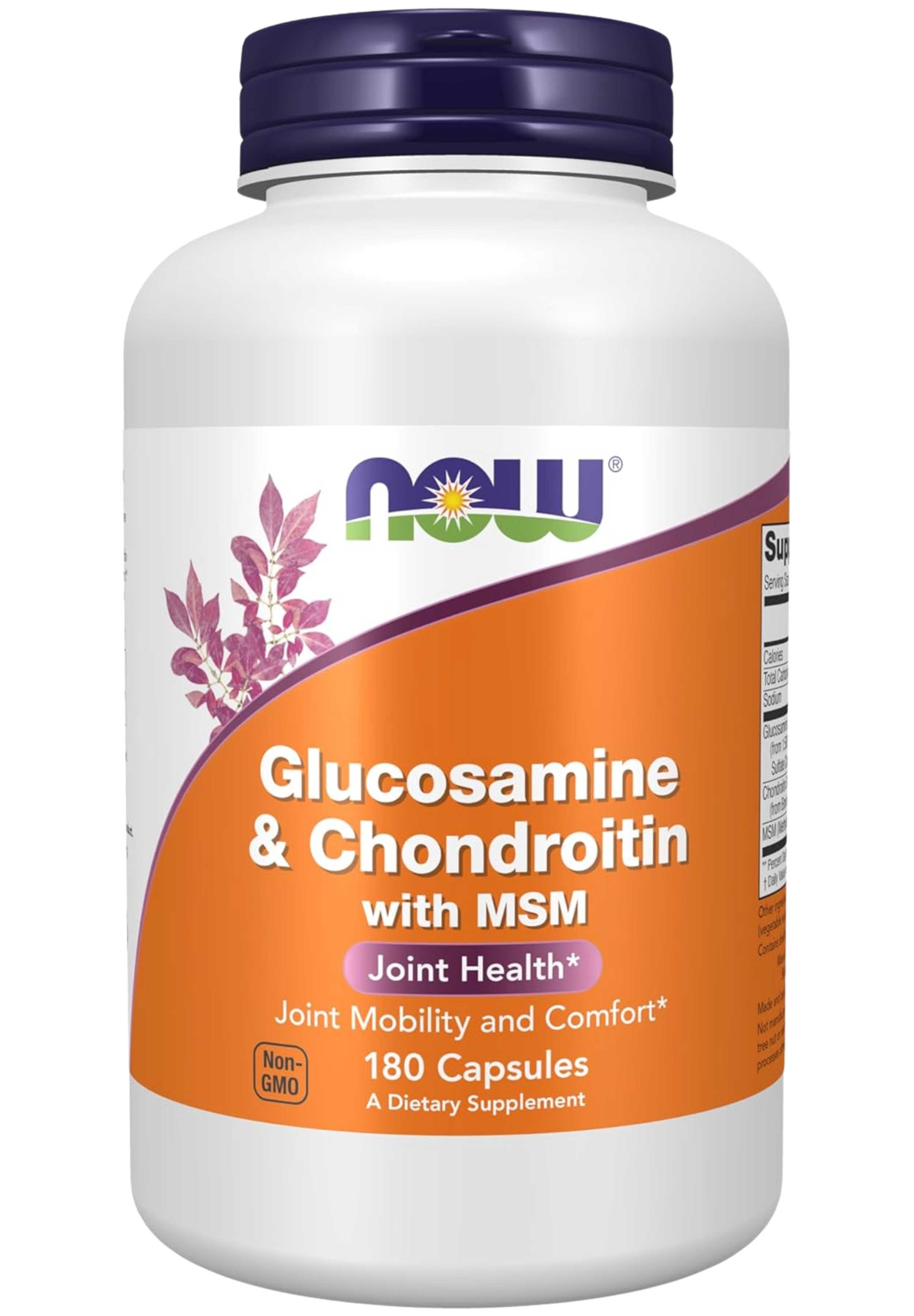 NOW Glucosamine & Chondroitin with MSM