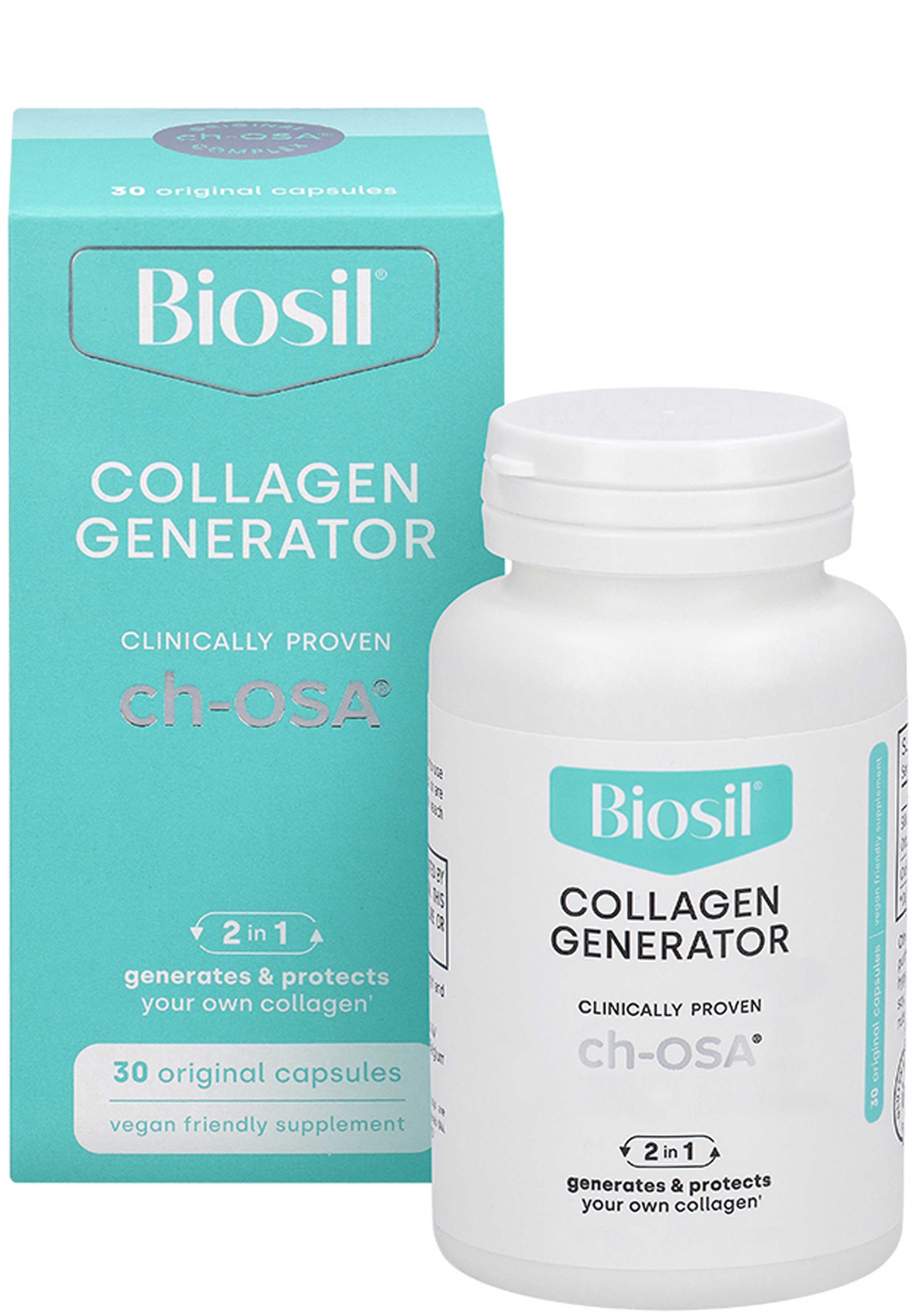 Natural Factors BioSil Collagen Generator (Formerly known as BioSil Hair, Skin, Nails)