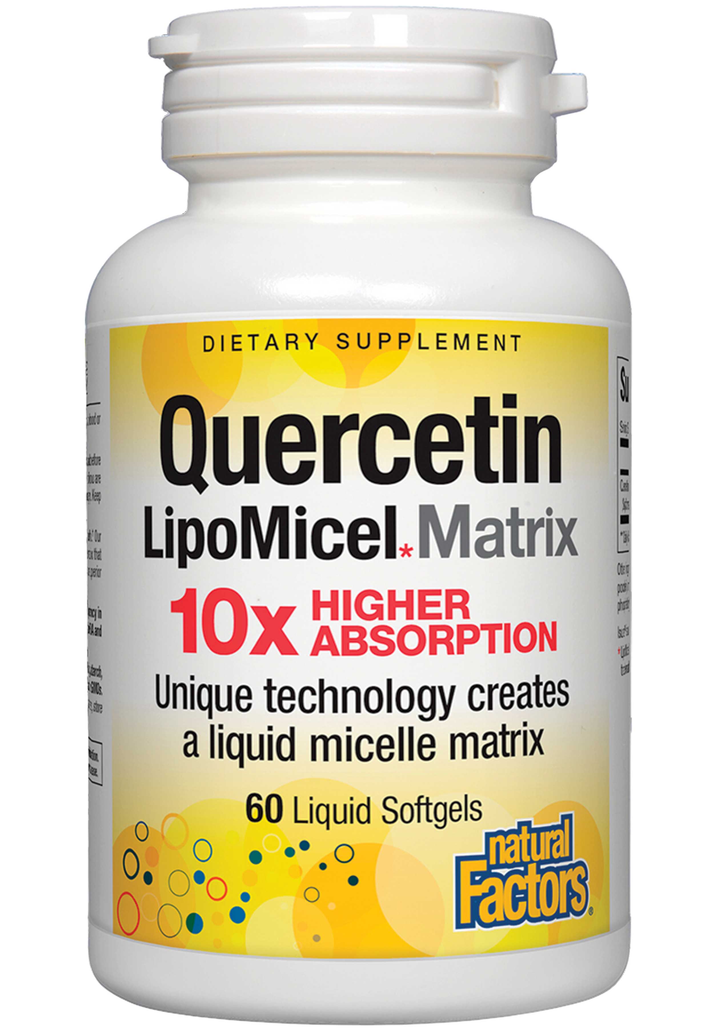 Natural Factors Quercetin LipoMicel Matrix