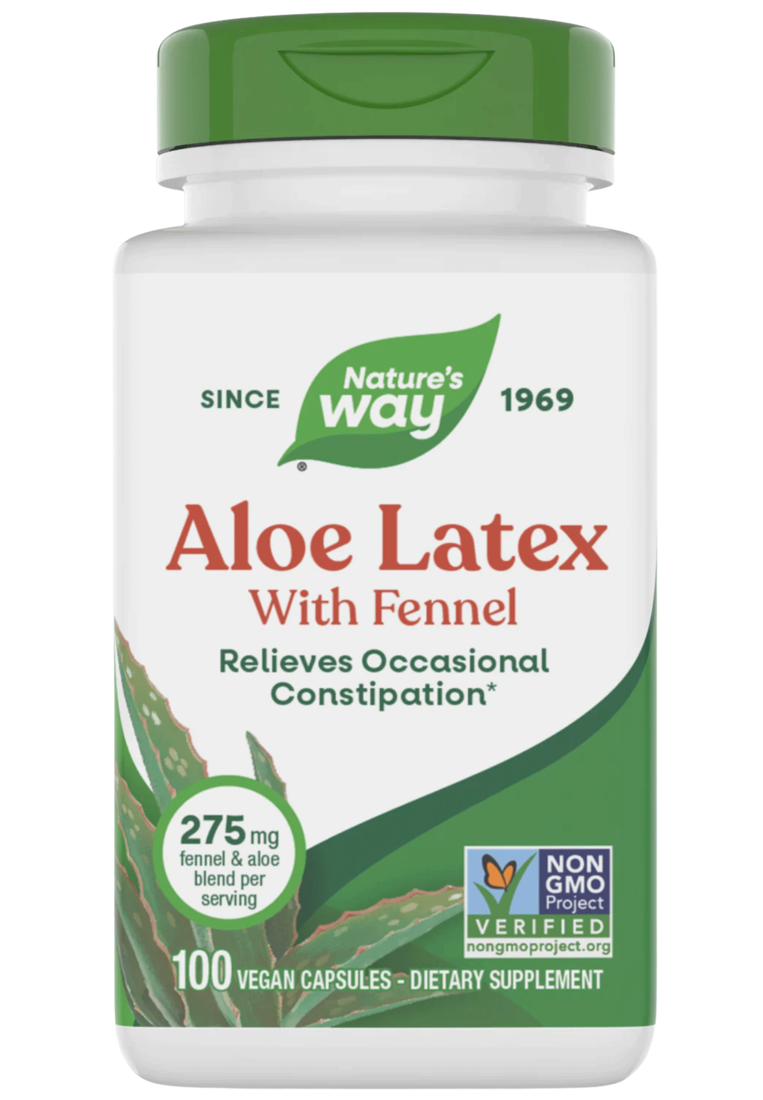 Nature's Way Aloe Latex With Fennel
