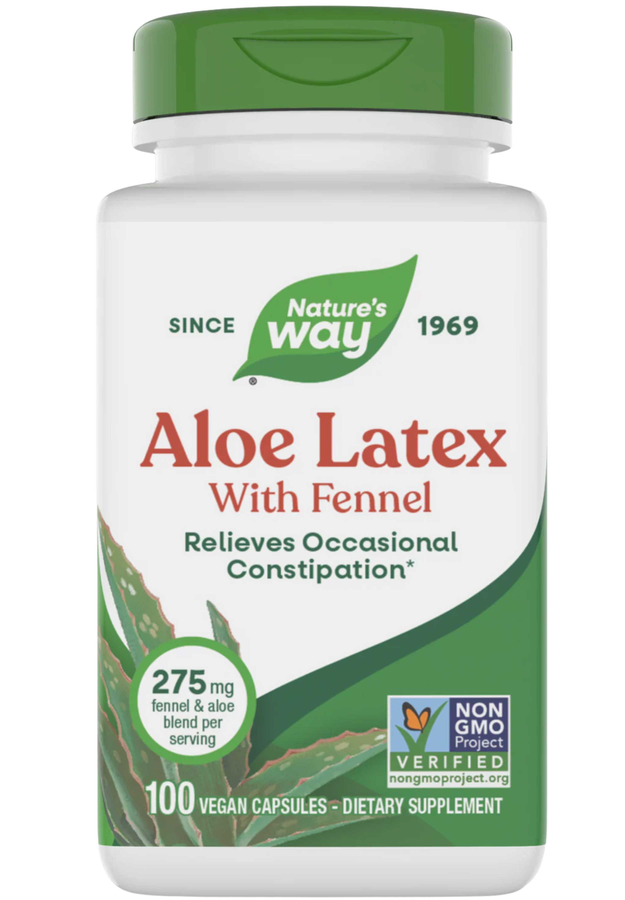 Nature's Way Aloe Latex With Fennel