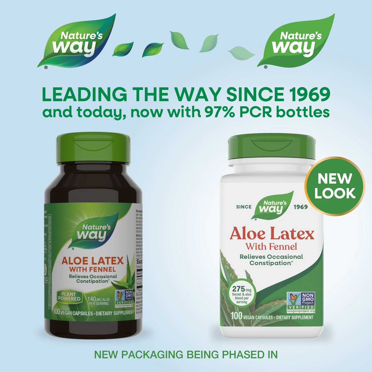 Nature's Way Aloe Latex With Fennel New Look