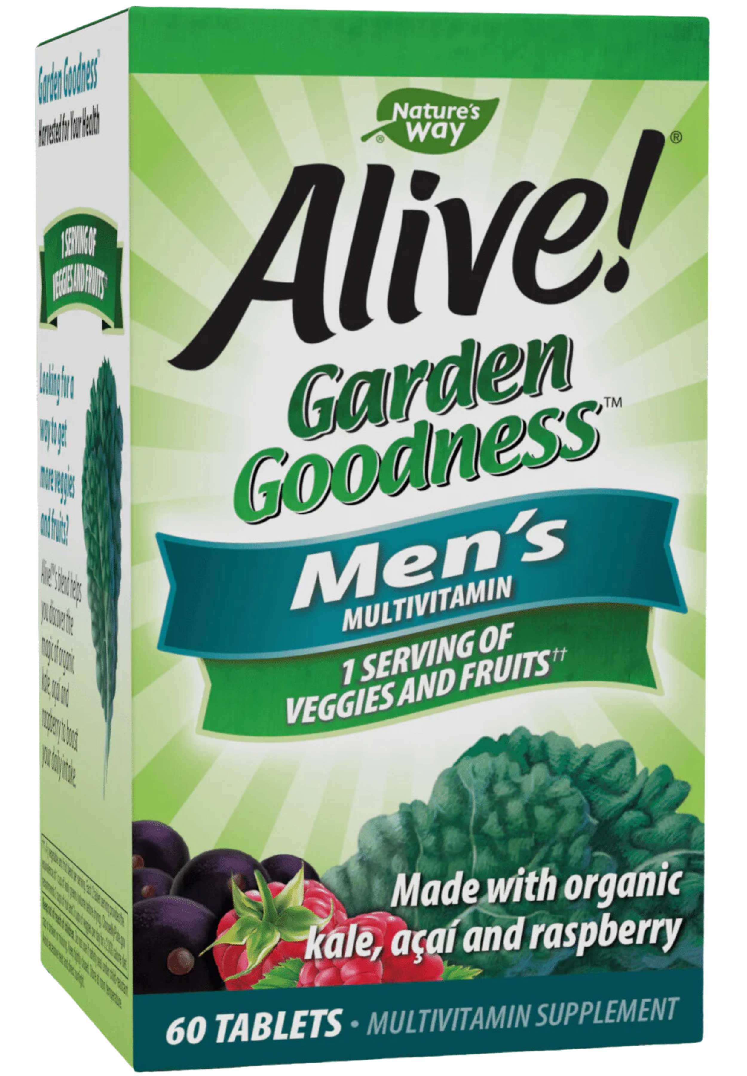 Nature's Way Alive! Garden Goodness Men's Multi